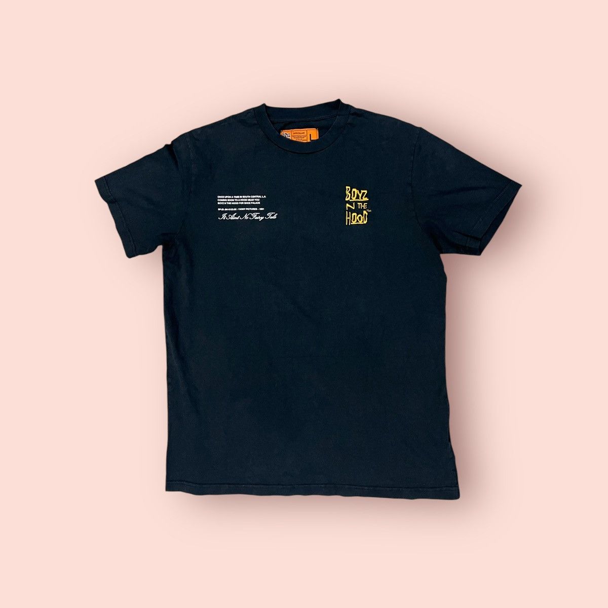 Rap Tees × Shoe Palace SHOE PALACE X BOYZ N THE HOOD MOVIE BACK HIT T-SHIRT Size US L / EU 52-54 / 3 - 2 Thumbnail