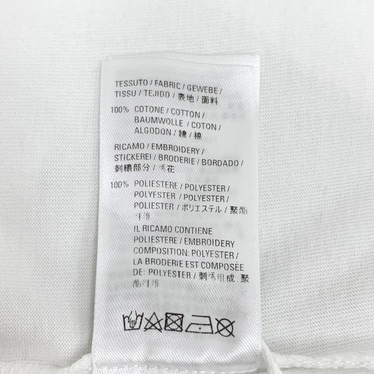 Balenciaga Balenciaga White Cotton Crew Neck Short Sleeve T-shirt K26WX Size XS / US 0-2 / IT 36-38 - 8 Thumbnail