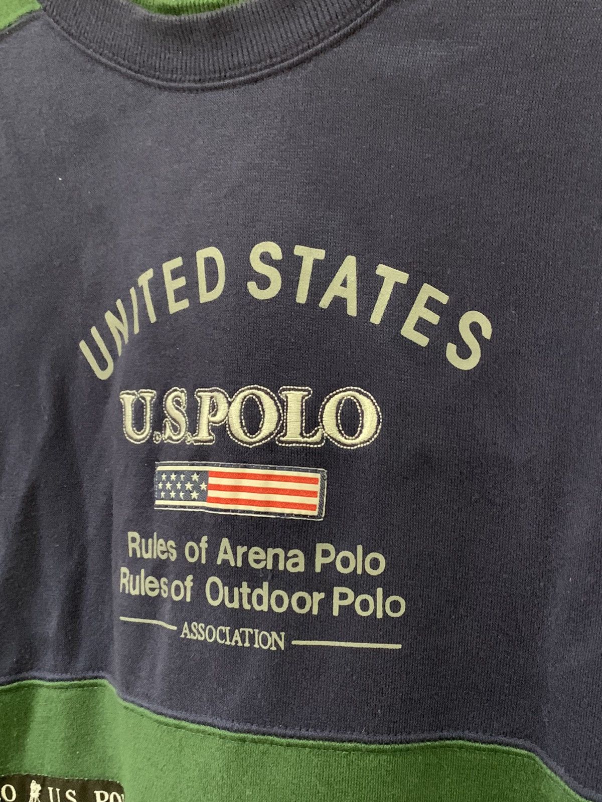 U.S. Polo Assn. × Vintage Vintage U.S. Polo Association Sweatshirt Size US XL / EU 56 / 4 - 3 Thumbnail