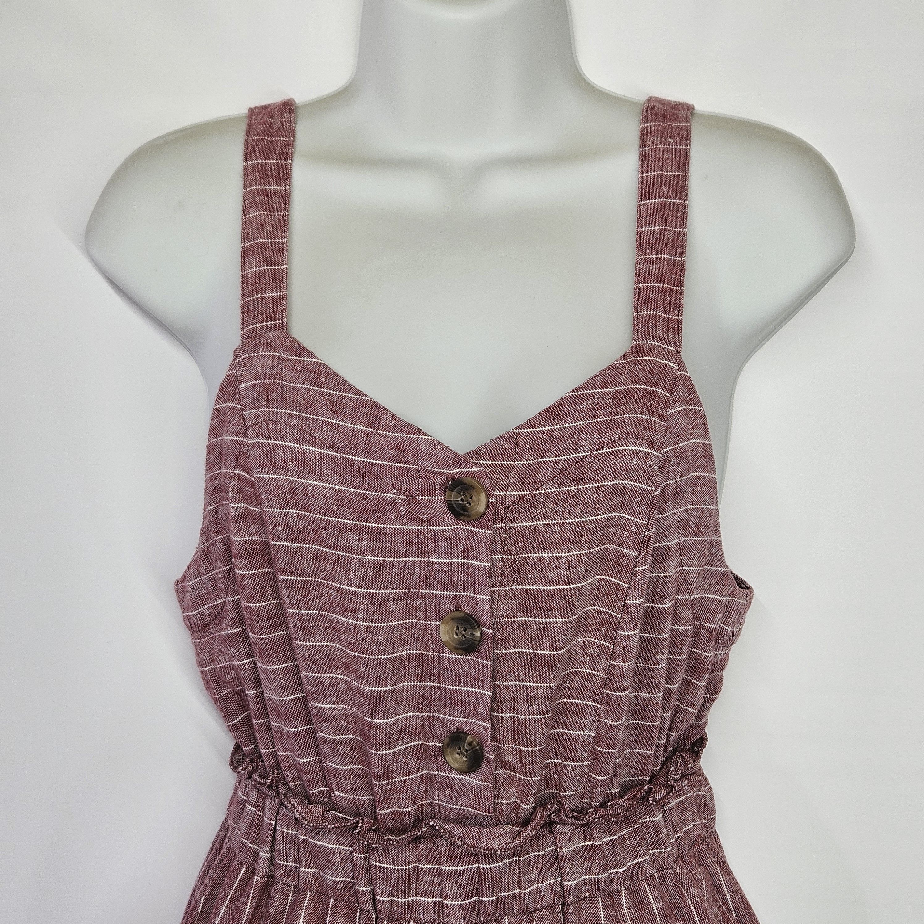 Other Romeo + Juliet Size S Couture Jumpsuit Overalls Linen Pocket Size 25" / US 0 / IT 36 - 4 Thumbnail