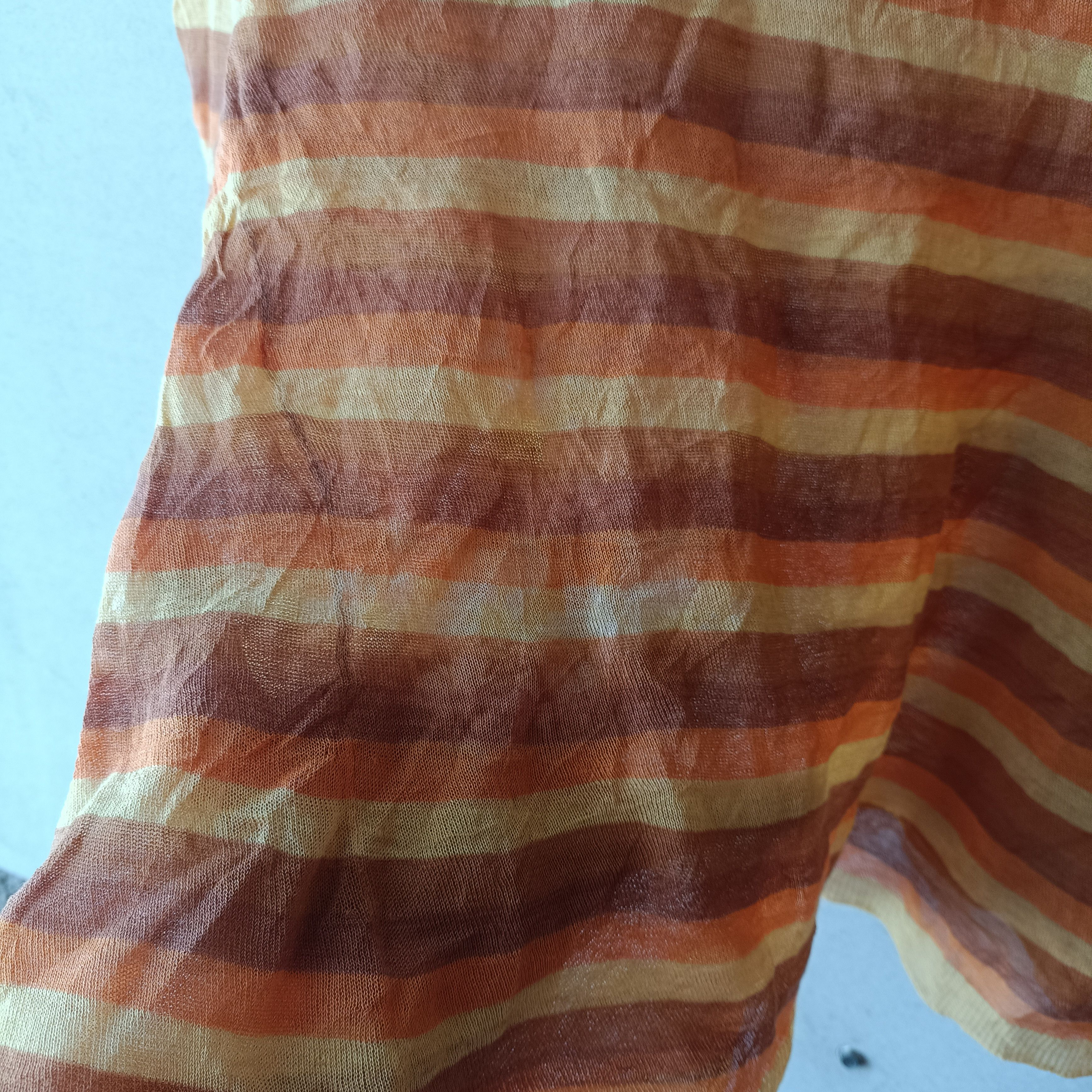 Celine metal knit sheer long sleeve top Celine S/S 2003 Size L / US 10 / IT 46 - 6 Thumbnail