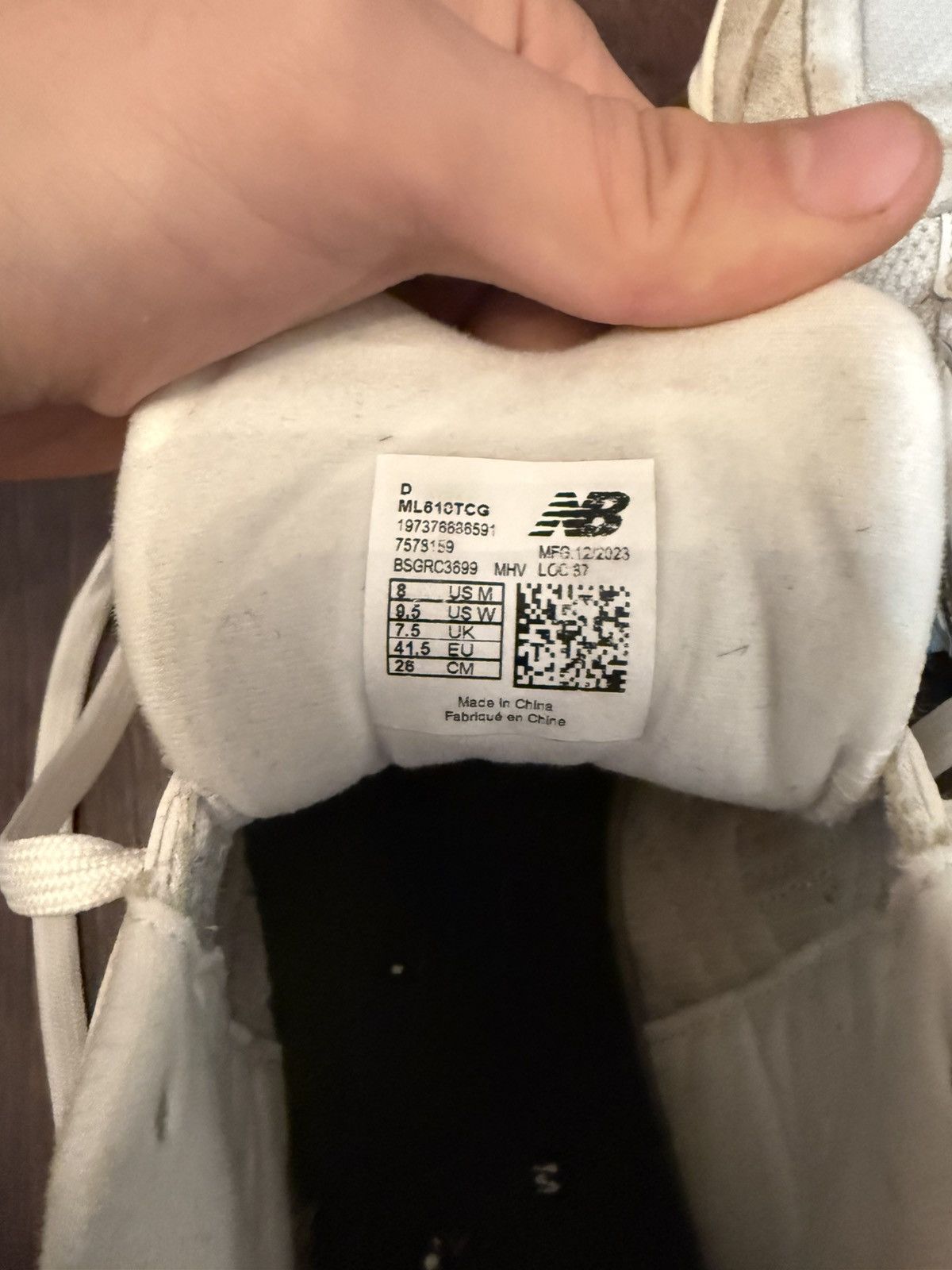 Comme des Garcons × New Balance Comme des Garçons Homme x New Balance 610 'White' Size US 9 / EU 42 - 3 Thumbnail