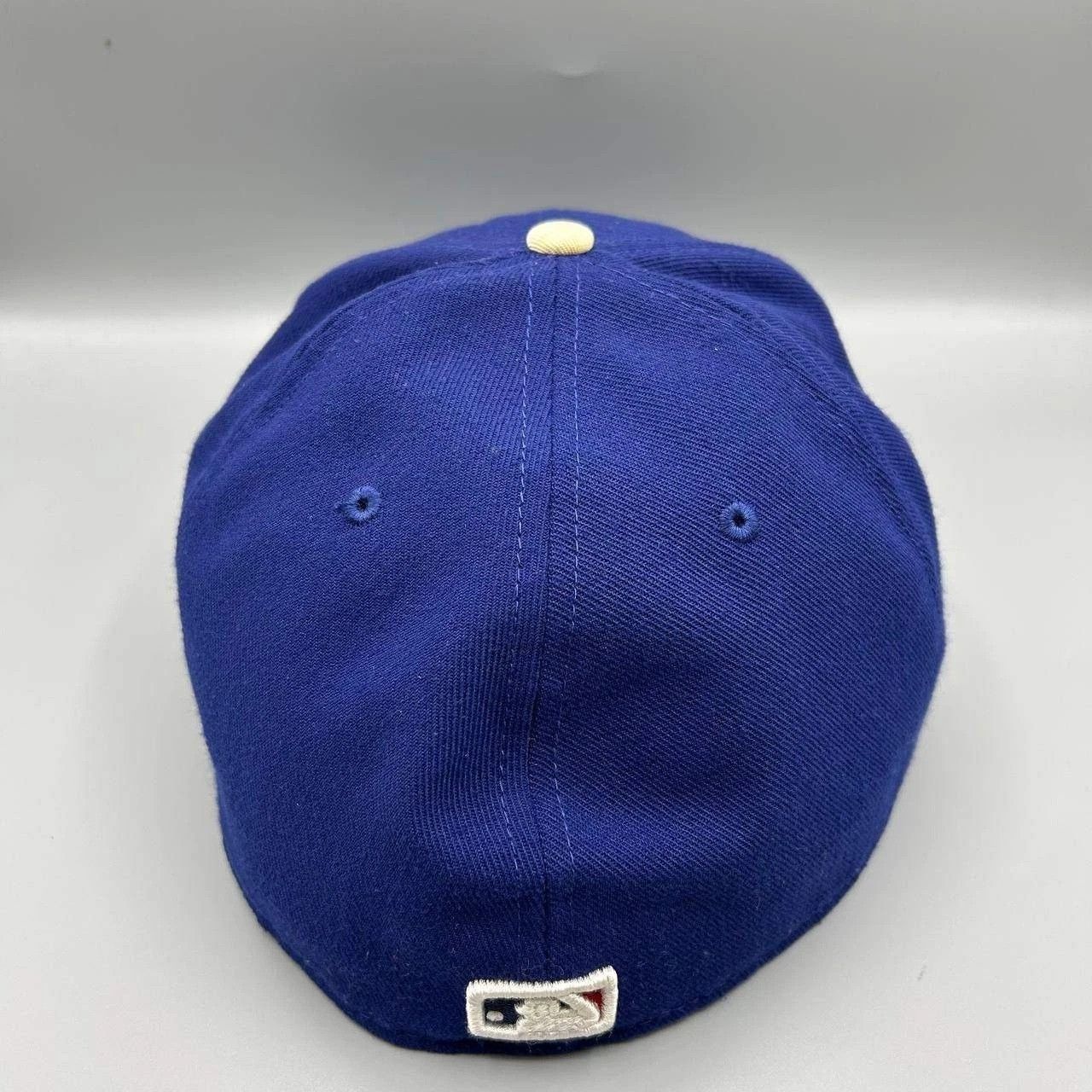 New Era Los Angeles LA Dodgers Hat Men 8 Blue World Series Fitted Size ONE SIZE - 5 Thumbnail