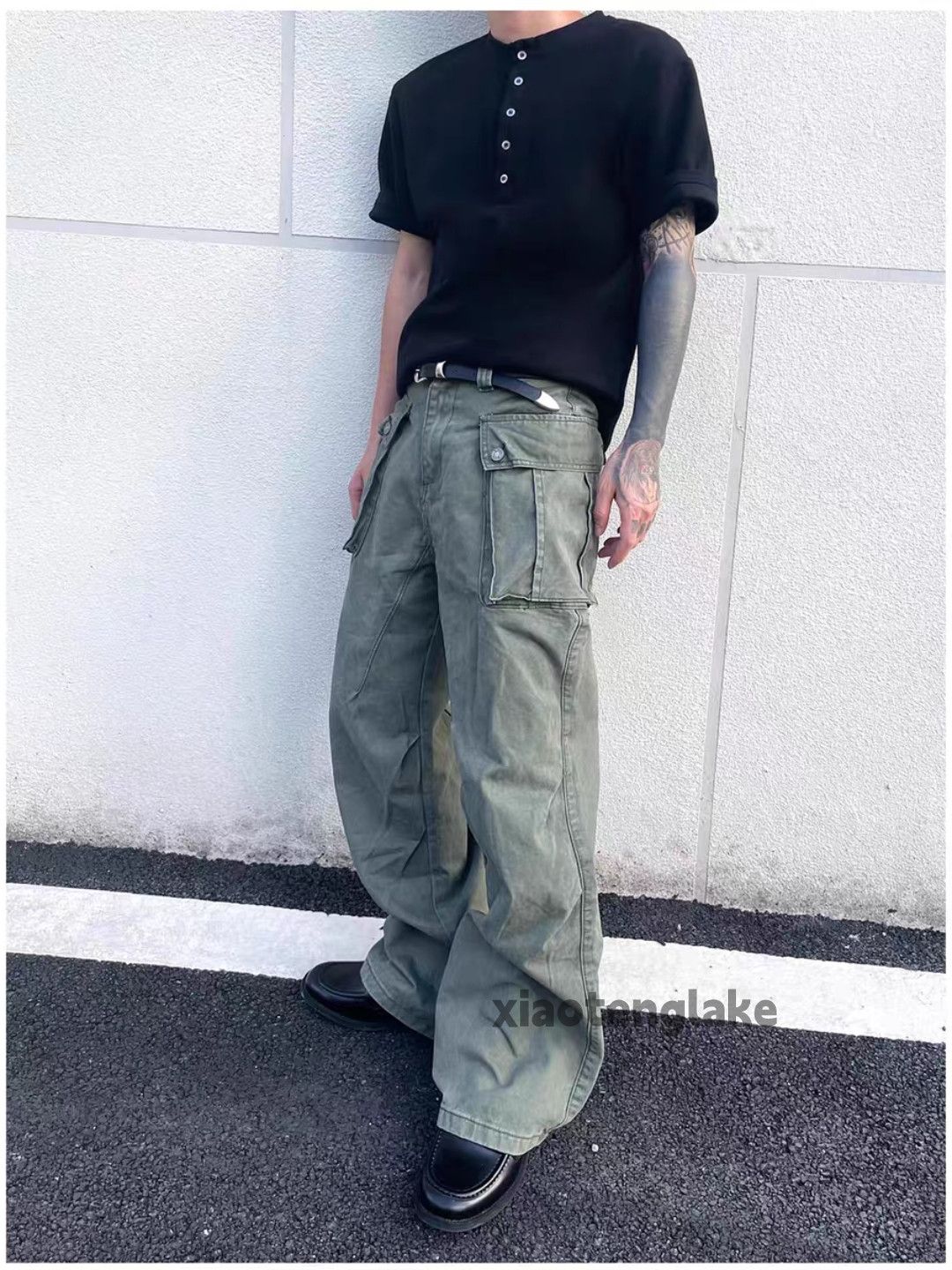 Vintage xz utility military outdoor tactical cargo hiphop pants Size US 30 / EU 46 - 3 Thumbnail