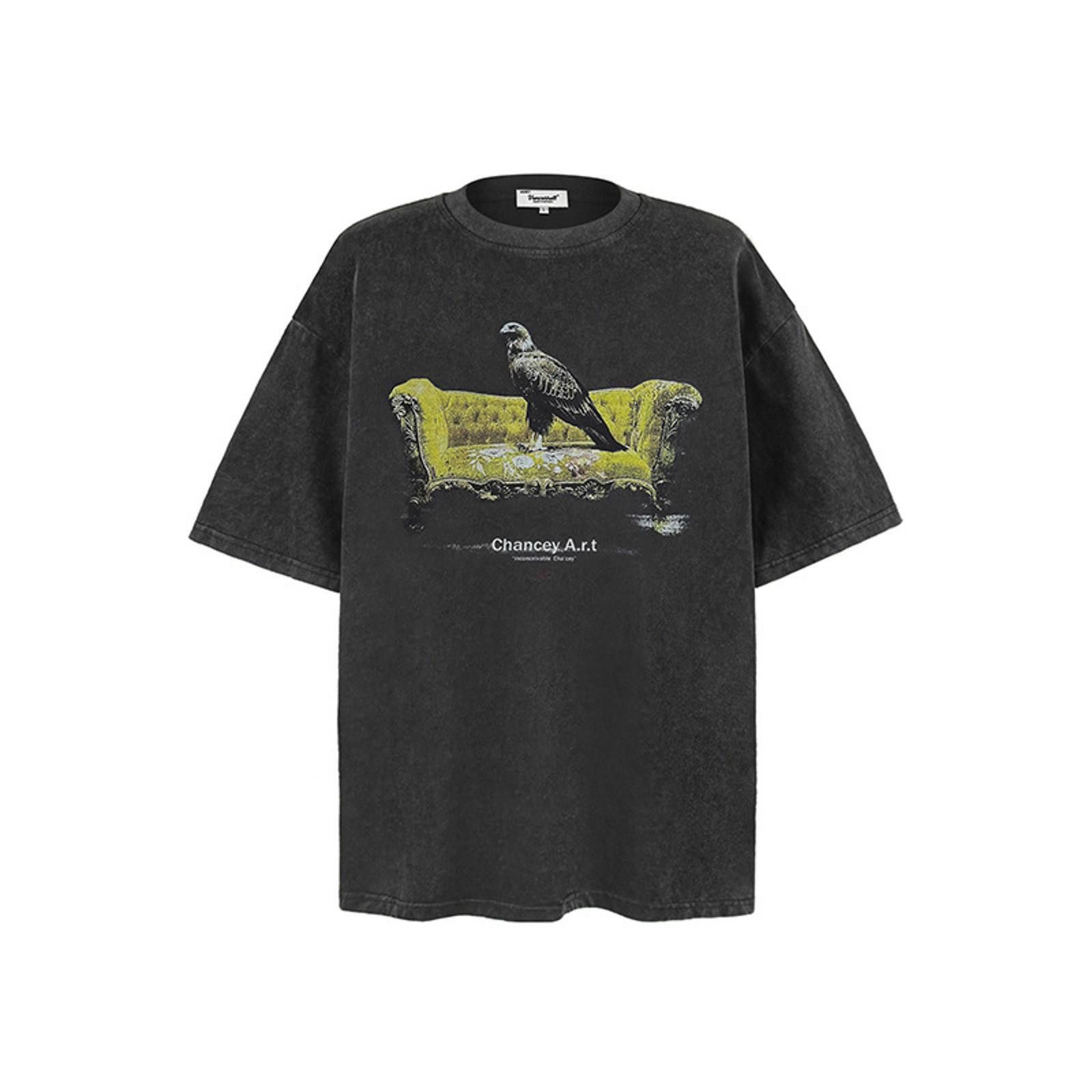 Vintage Artisan Graphic Oversized Tee Size US L / EU 52-54 / 3 - 1 Thumbnail