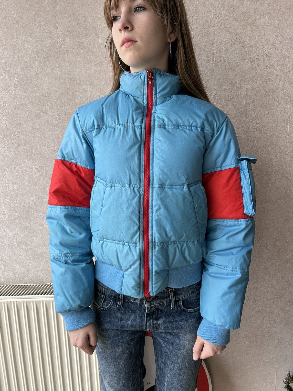 Dolce & Gabbana Vintage Dolce Gabbana Cropped Ski Down Puffer Jacket Size M / US 6-8 / IT 42-44 - 2 Thumbnail