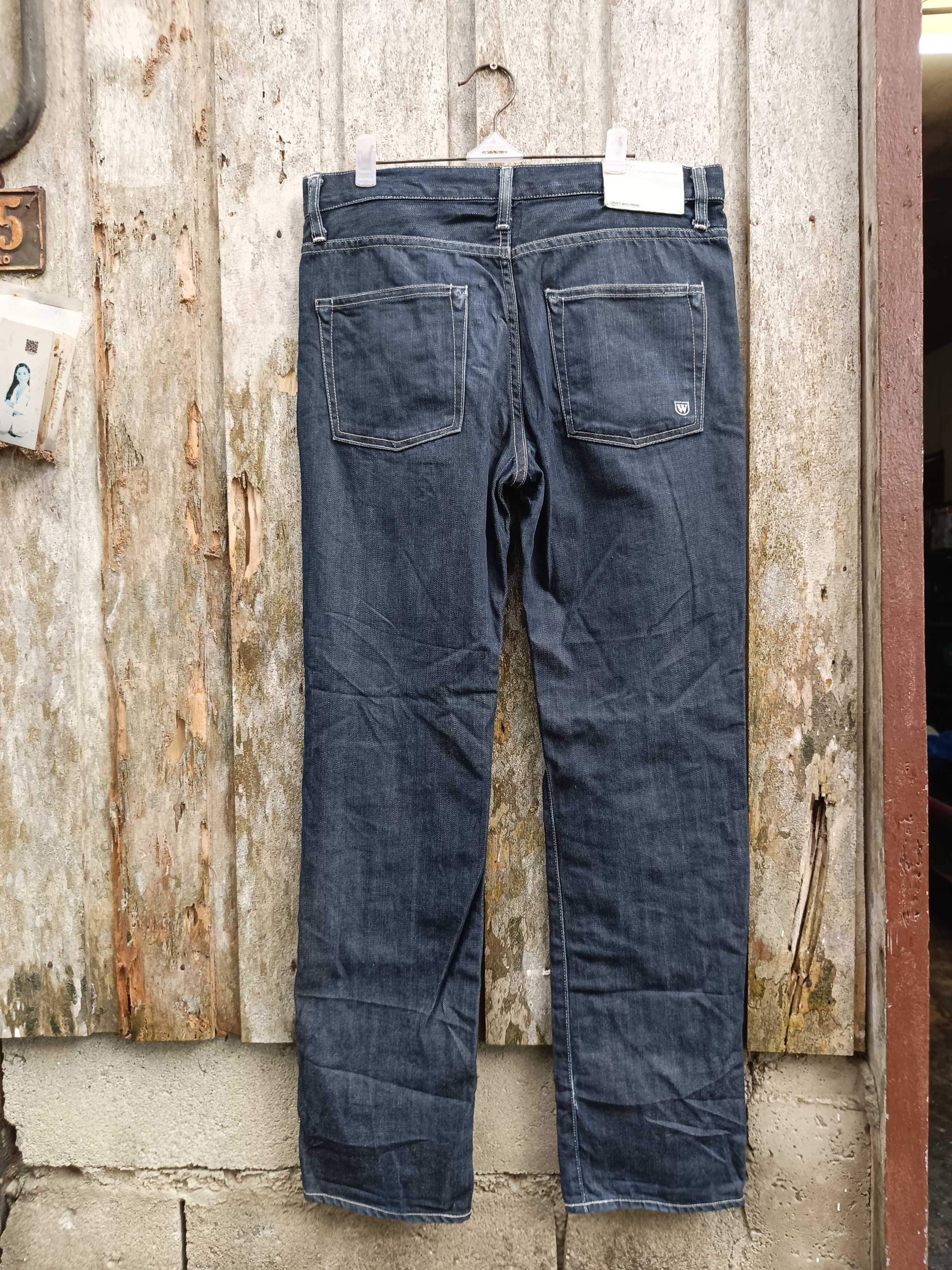 Wtaps Wtaps "Who dares Wins" Trousers denim raw pants Size US 33 - 2 Thumbnail