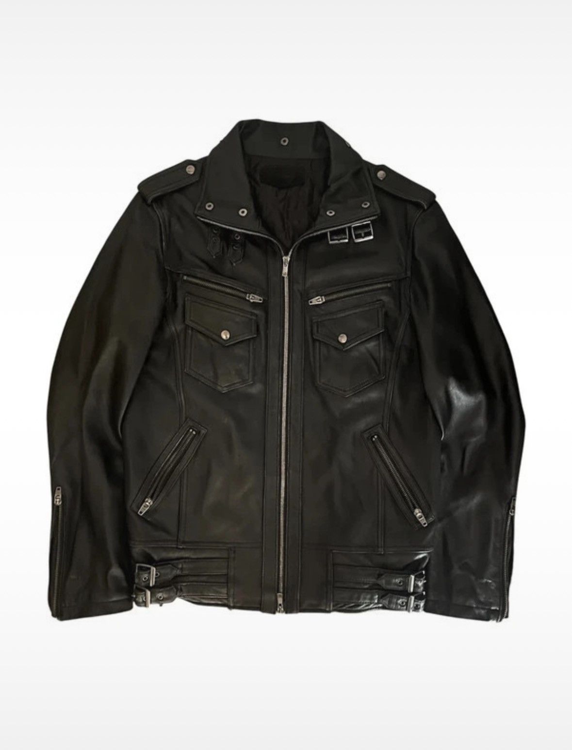 JACKROSE JACKROSE sheepskin leather jacket Size US L / EU 52-54 / 3 - 2 Thumbnail