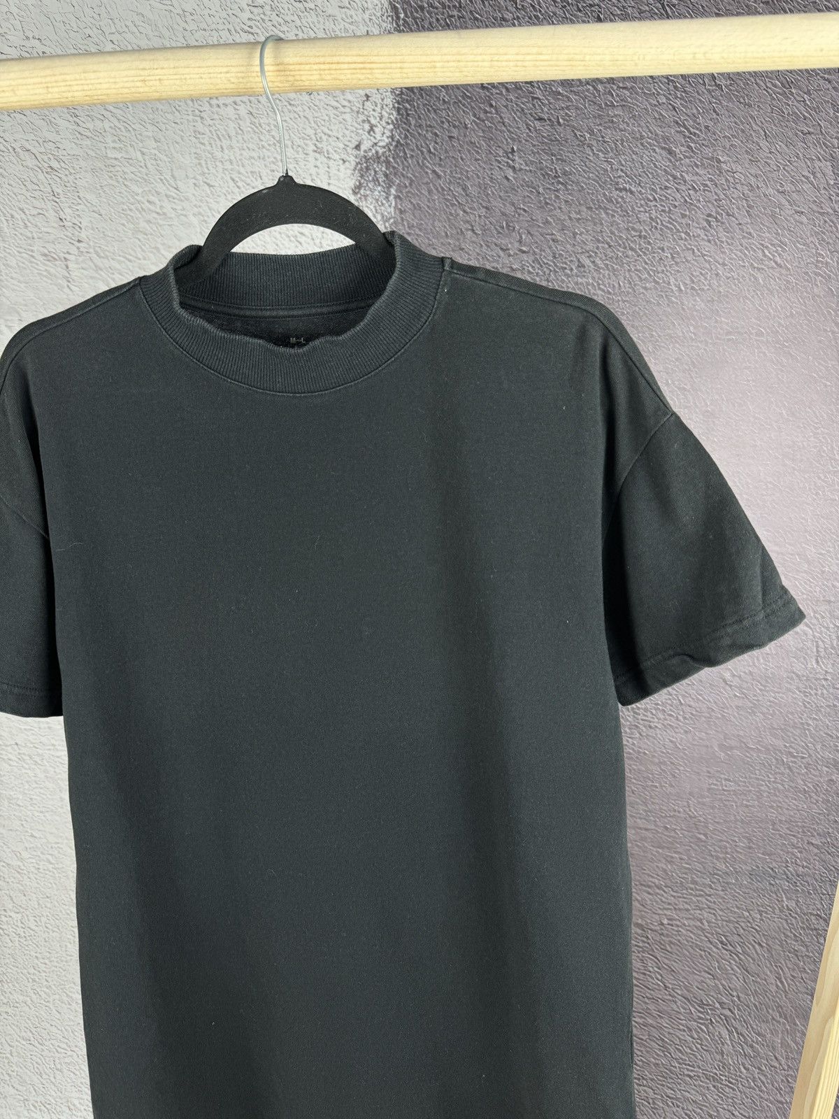 Japanese Brand Muji vintage GU oversized long black tee shirt Japan sz M-L Size US L / EU 52-54 / 3 - 5 Thumbnail