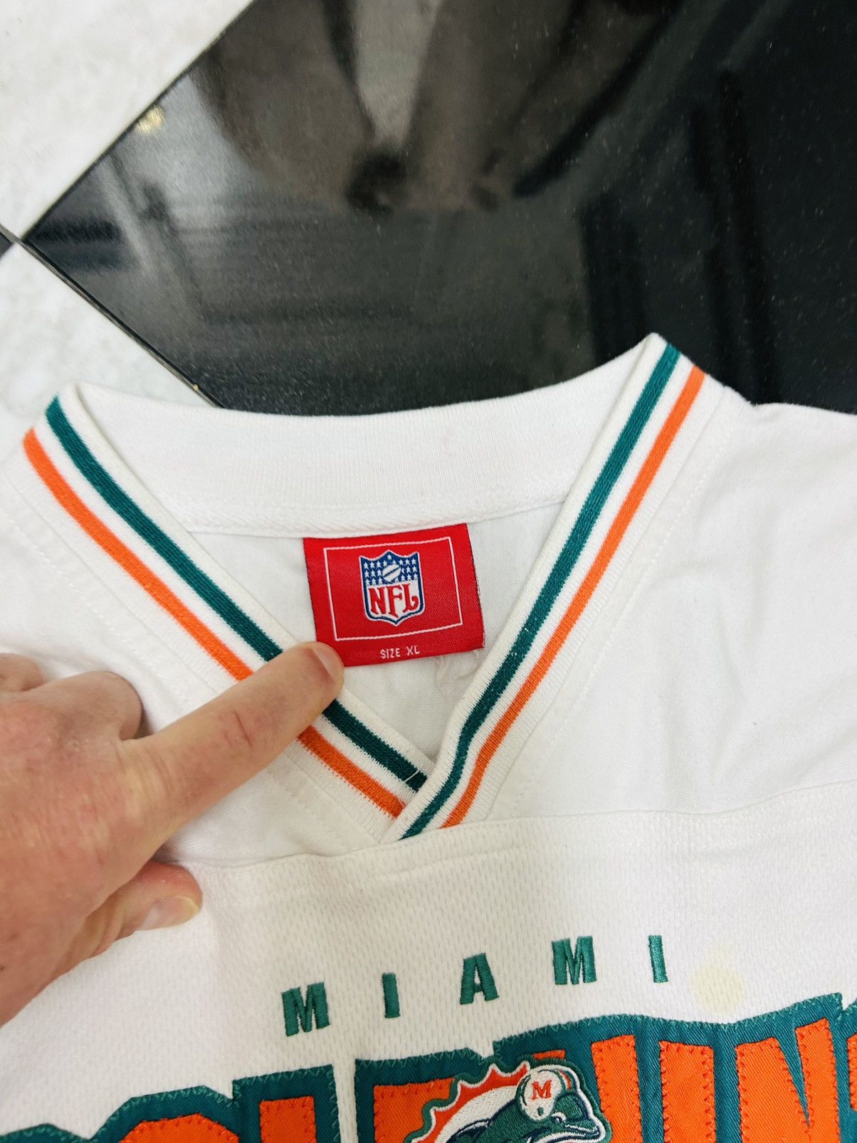 NFL Miami Dolphins Size US XL / EU 56 / 4 - 2 Thumbnail
