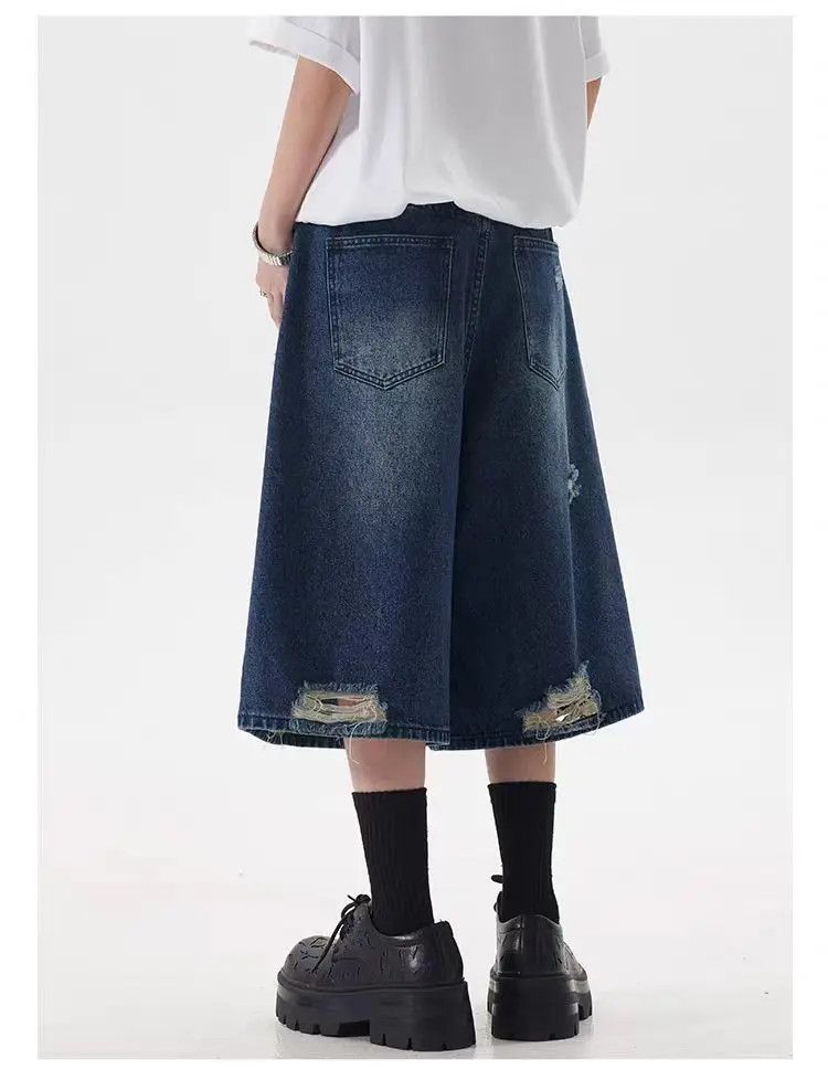Designer × Japanese Brand Vintage Casual Loose Harajuku Shorts Size US 32 / EU 48 - 4 Thumbnail