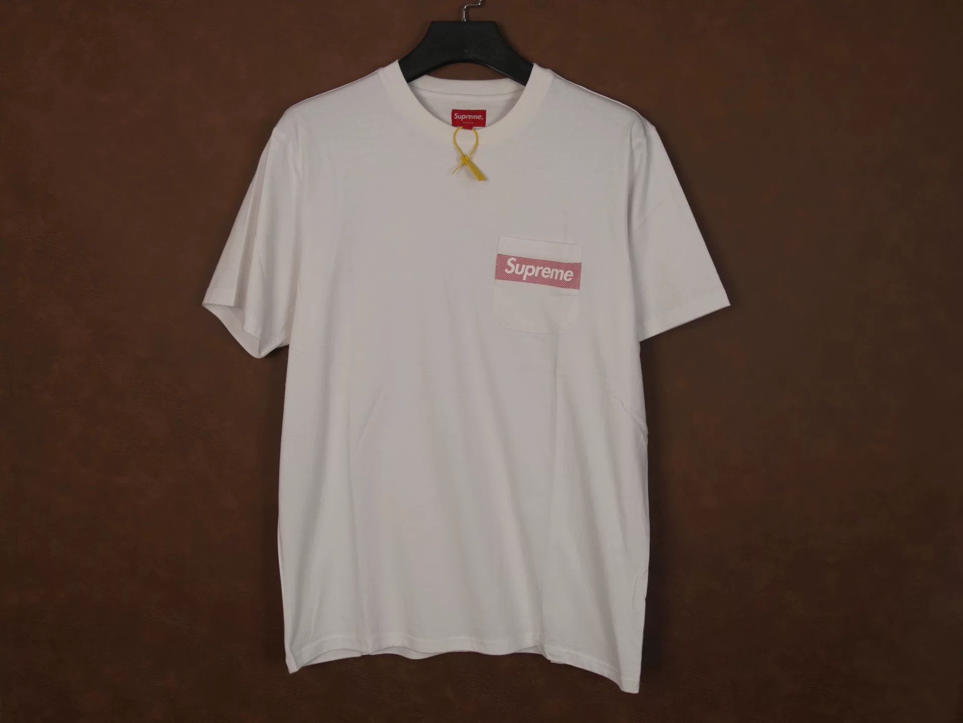 Supreme Supreme SS19 Mesh Stripe Pocket Tee Size US L / EU 52-54 / 3 - 1 Thumbnail