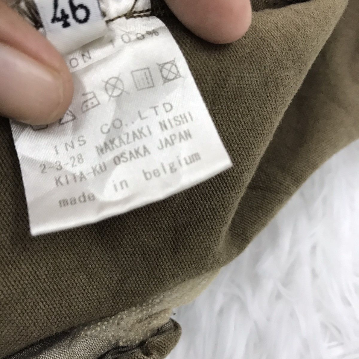 Japanese Brand Nakazaki Nishi Kita-Ku Osaka Basisbrook jacket made Belgium Size US M / EU 48-50 / 2 - 19 Thumbnail
