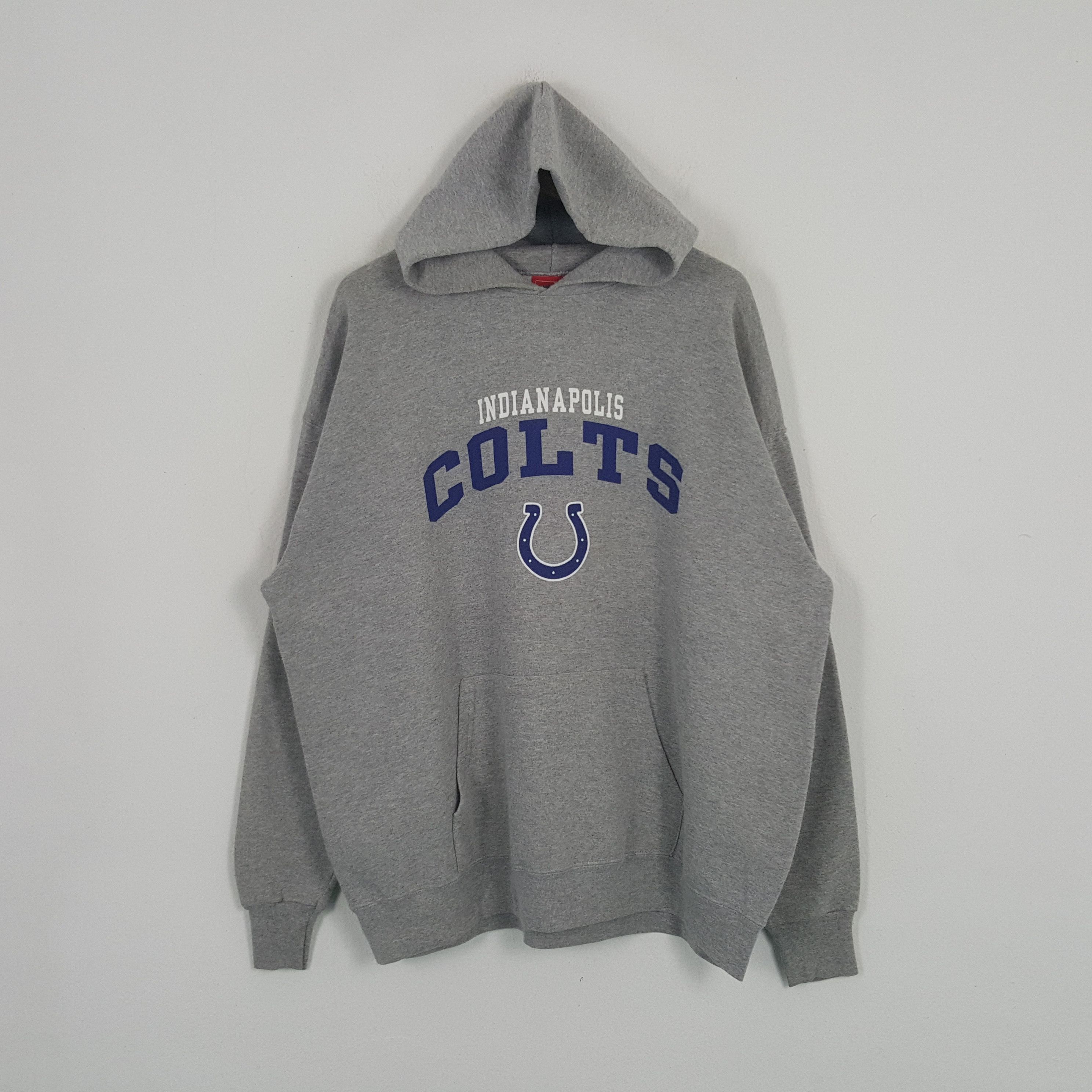 NFL × Vintage Vintage Indianapolis COLTS American Football Team Hoodies Size US XXL / EU 58 / 5 - 1 Thumbnail