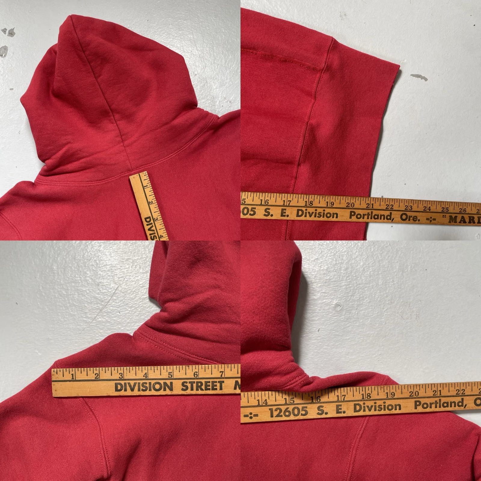 Champion VINTAGE Champion Hooded Sweatshirt USA 70s Reverse Weave Pullover M Adult Size US M / EU 48-50 / 2 - 8 Thumbnail