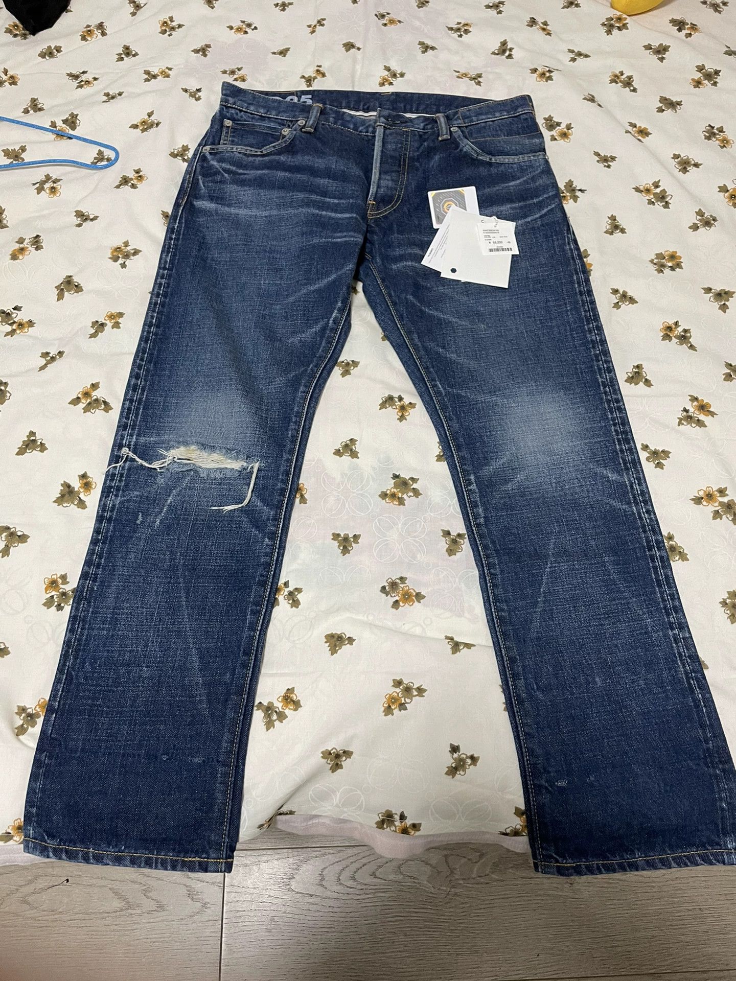 Visvim Visvim d25 Blue Denim Jeans Size US 34 / EU 50 - 1 Thumbnail