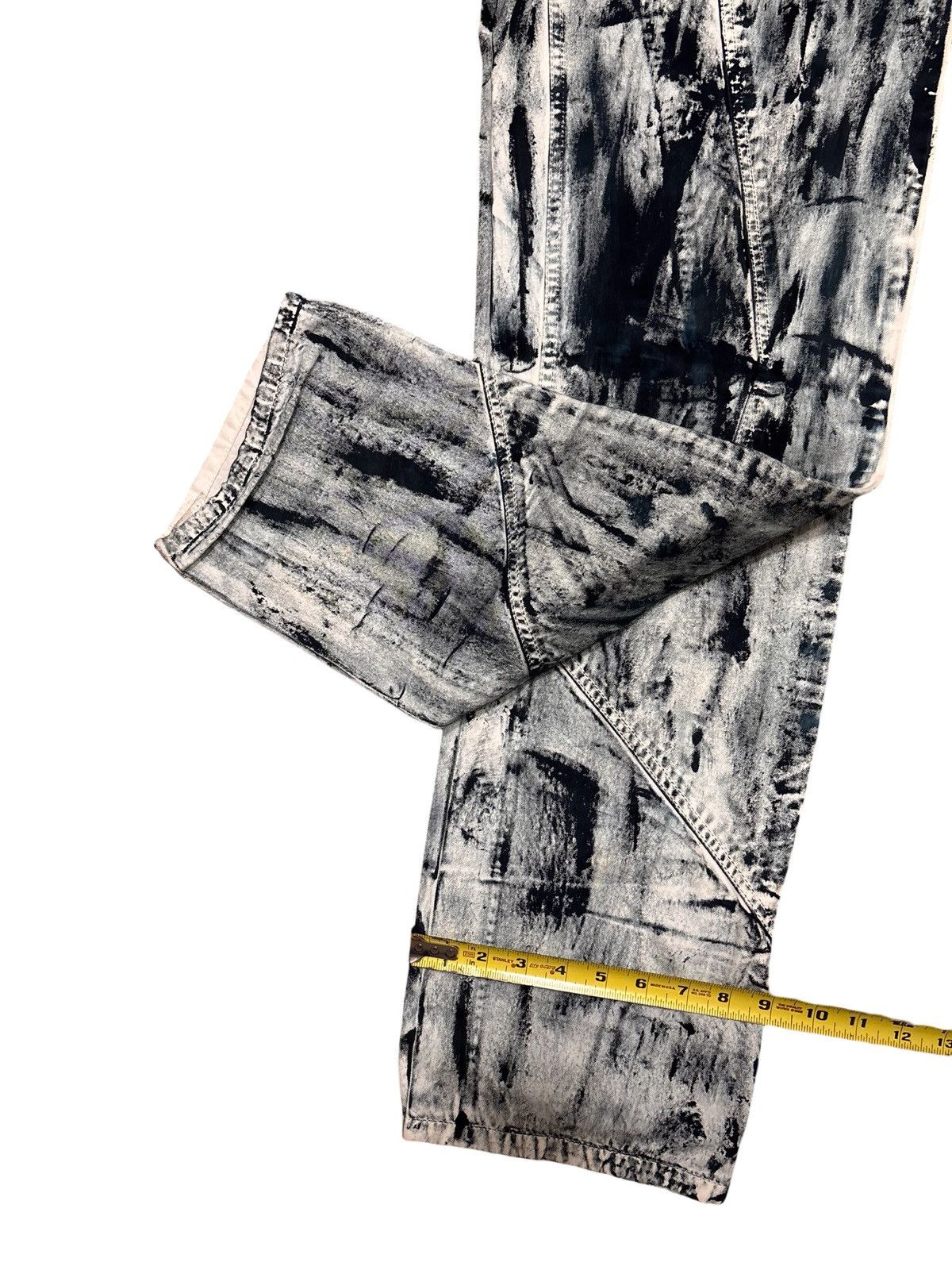 Other JJJ Los Angeles Painted Flare Stack Jeans 34 Jackjohnjr Size US 34 / EU 50 - 13 Thumbnail