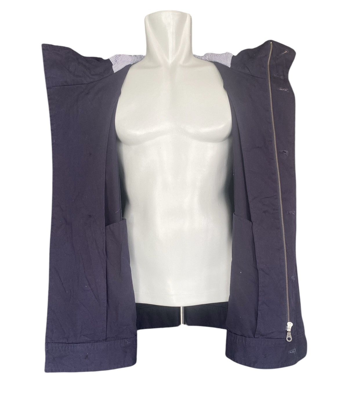 20471120 LOUIS CHARLON Double Breasted Zipper Hoodie Jacket Size US XL / EU 56 / 4 - 11 Thumbnail