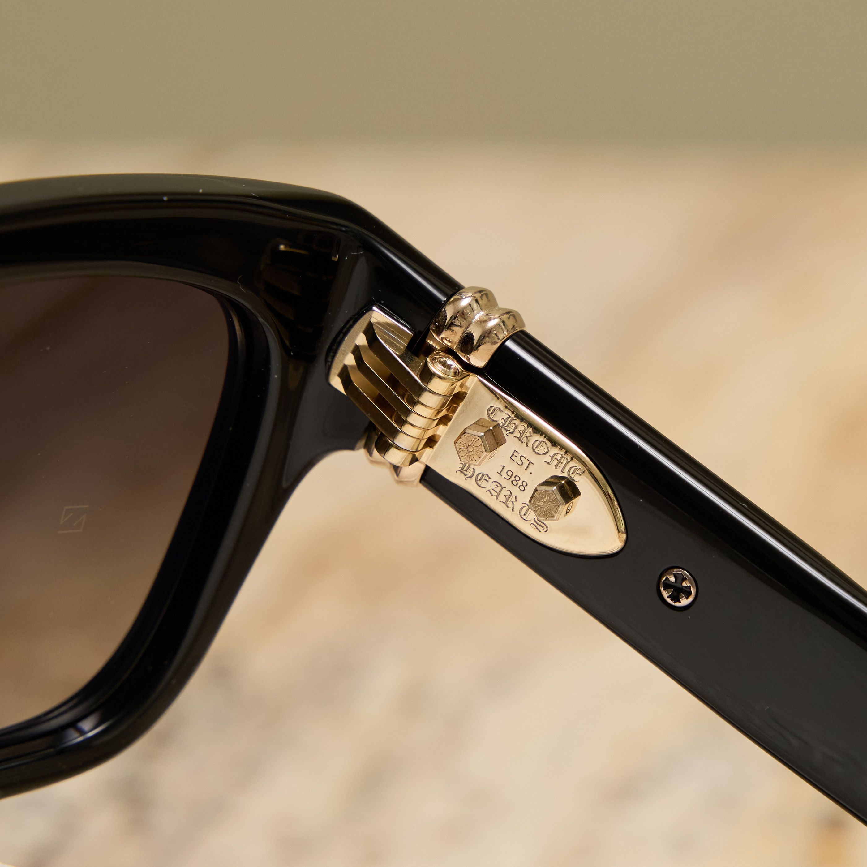 Chrome Hearts CHROME HEARTS SLUSS BUSSIN II Black/18KGP Size ONE SIZE - 8 Thumbnail
