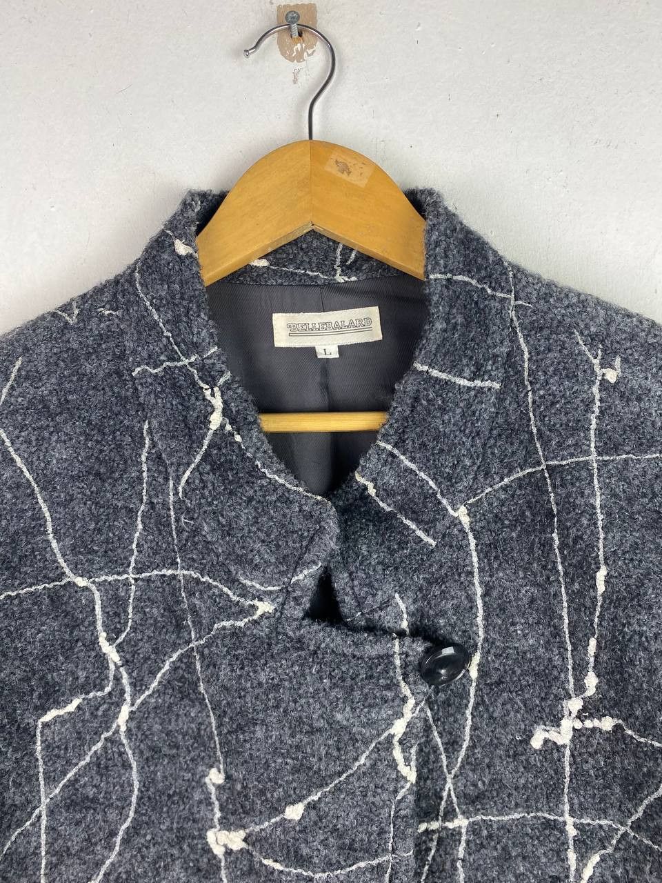 Japanese Brand japanese brands wool jacket paint splatter design Size US L / EU 52-54 / 3 - 2 Thumbnail