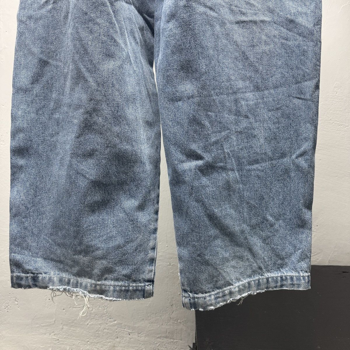 Vintage 90s Y2K Baggy Wide Leg Denim Jeans Jnco Skater ERD Grunge Size US 34 / EU 50 - 9 Thumbnail