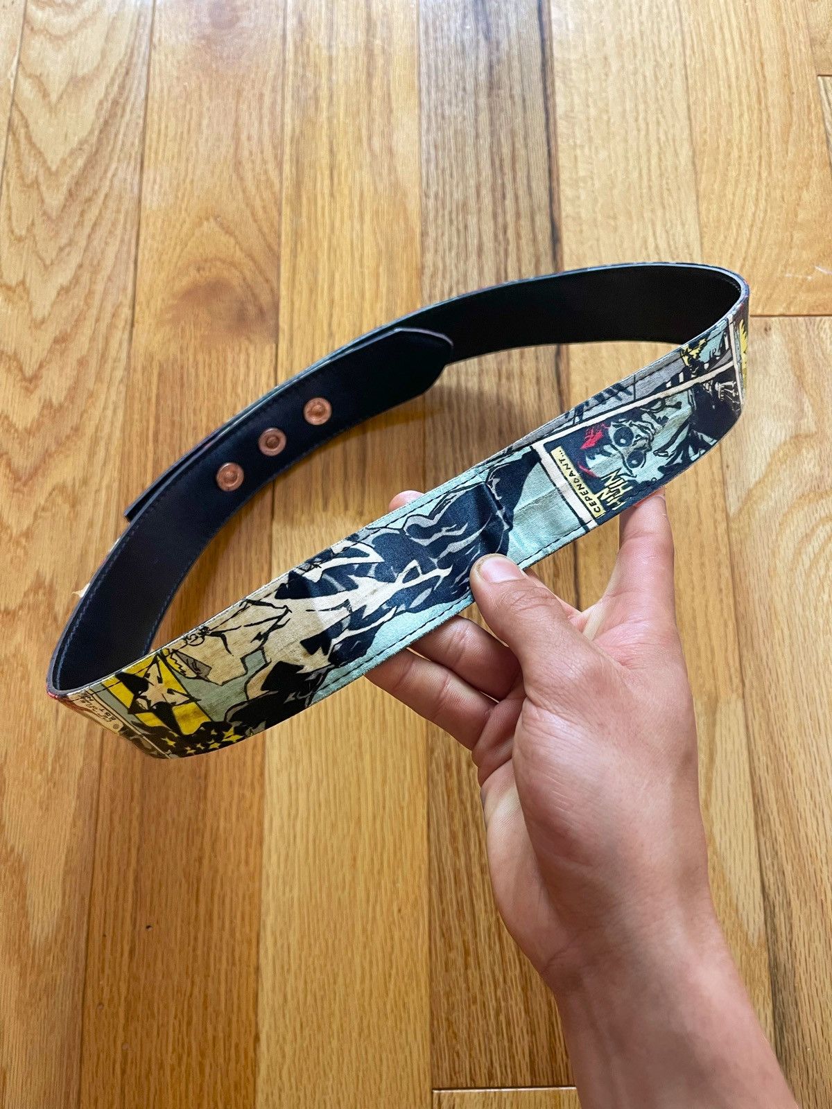 Jean Paul Gaultier SS1995 Jean Paul Gaultier ‘Comic Strip’ Belt Size 30 - 5 Thumbnail