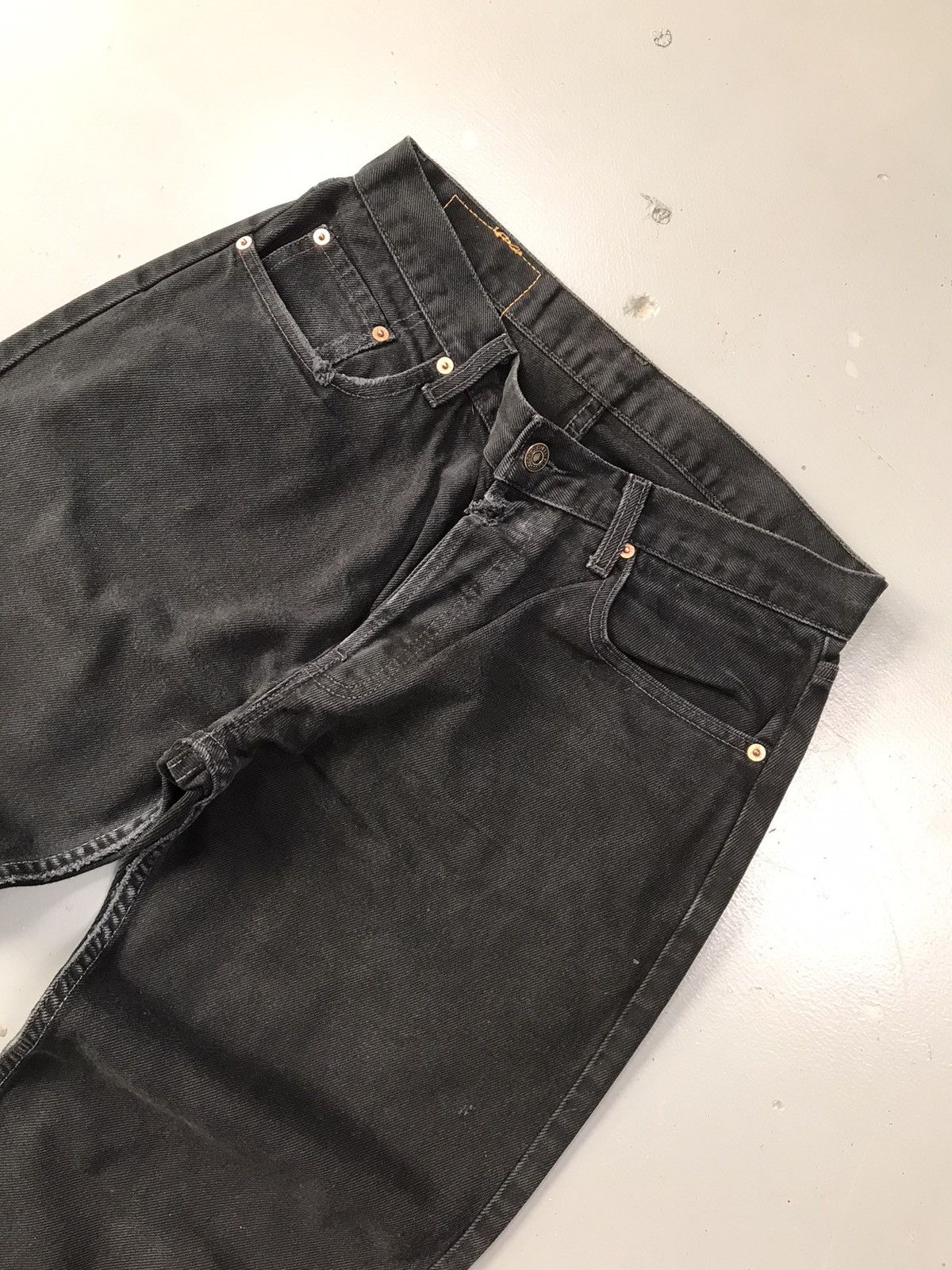 Levi's × Vintage Vintage Levi’s 614 orange tab street fit denim Size US 32 / EU 48 - 3 Thumbnail