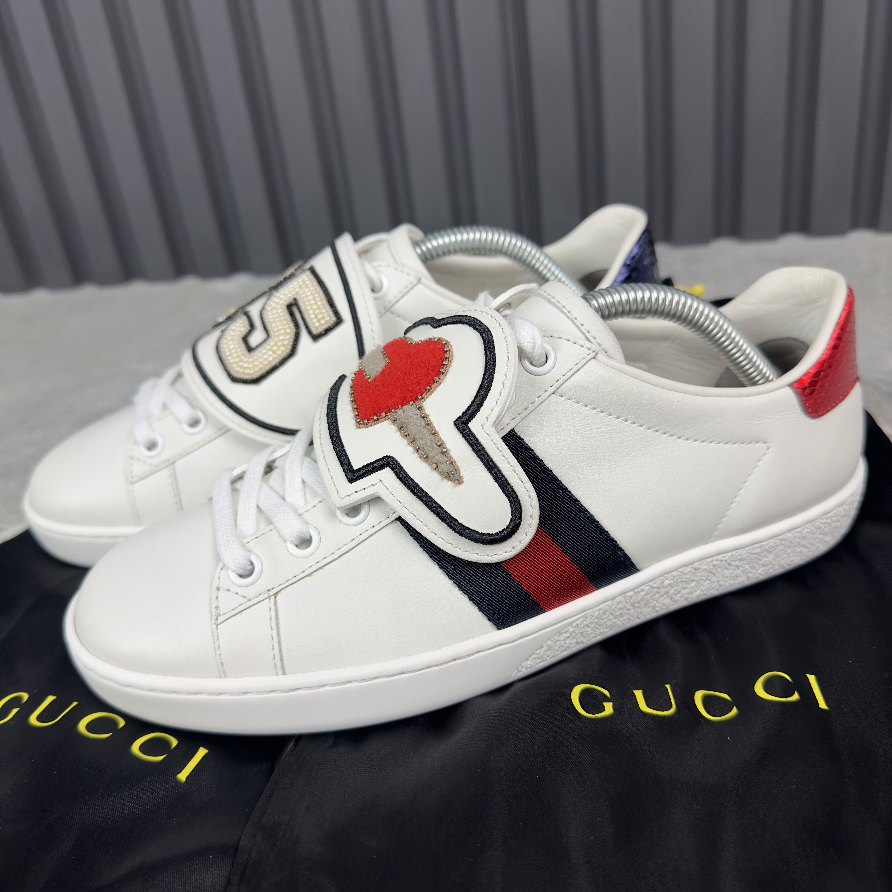 Gucci sneaker heels outlet