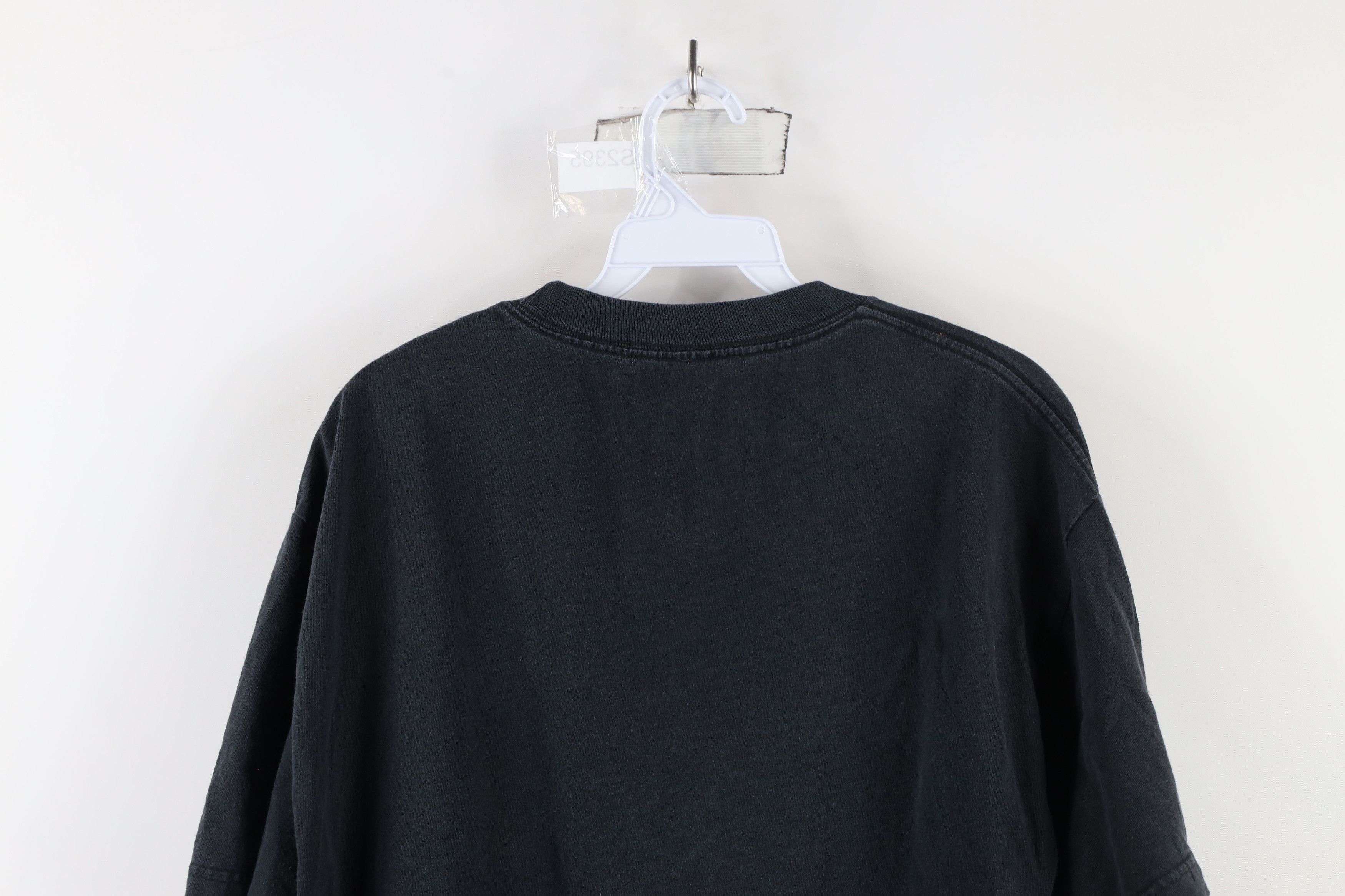 Famous Stars And Straps × Vintage Vintage Y2K Famous Stars & Straps Spell Out T-Shirt Black Size US L / EU 52-54 / 3 - 13 Thumbnail