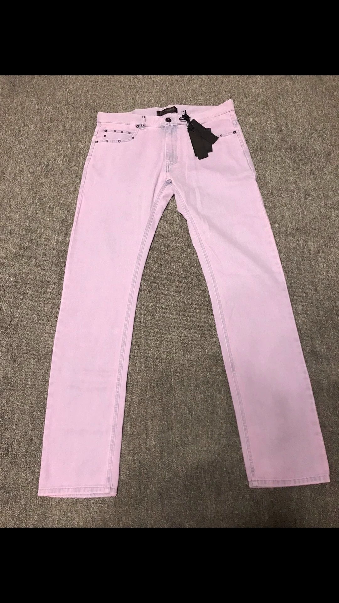 Versace Versace Jeans Unique Wash Distressed Ankle Cuffs 34 Size US 34 / EU 50 - 1 Thumbnail