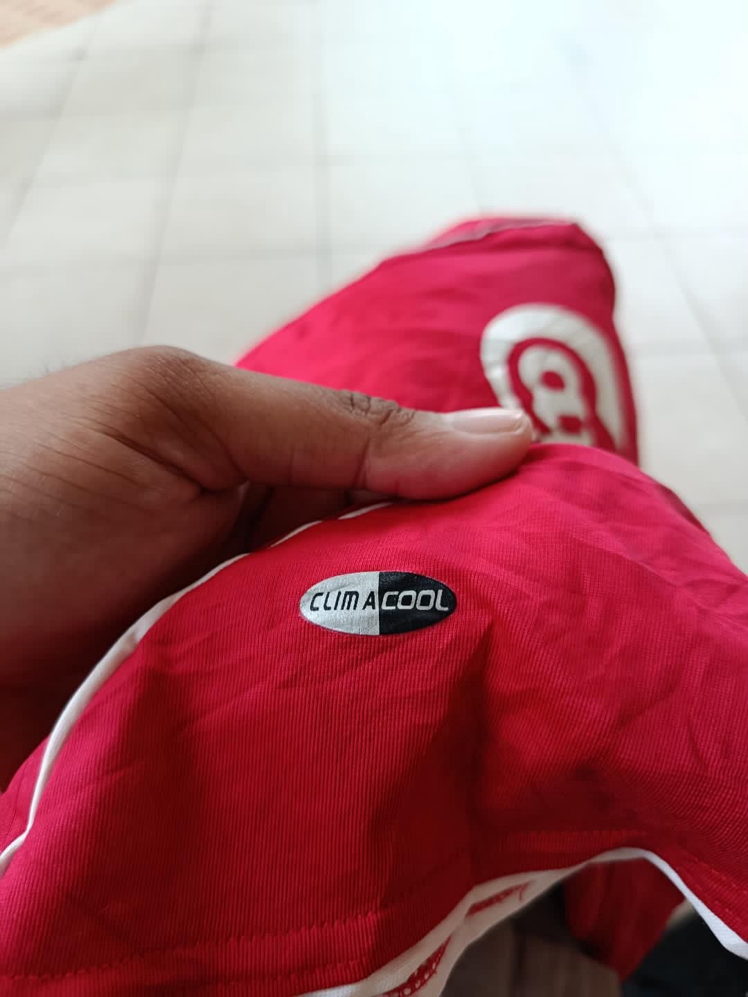 Adidas Liverpool 2007/2008 Home Gerrard long sleeve Size US L / EU 52-54 / 3 - 7 Thumbnail