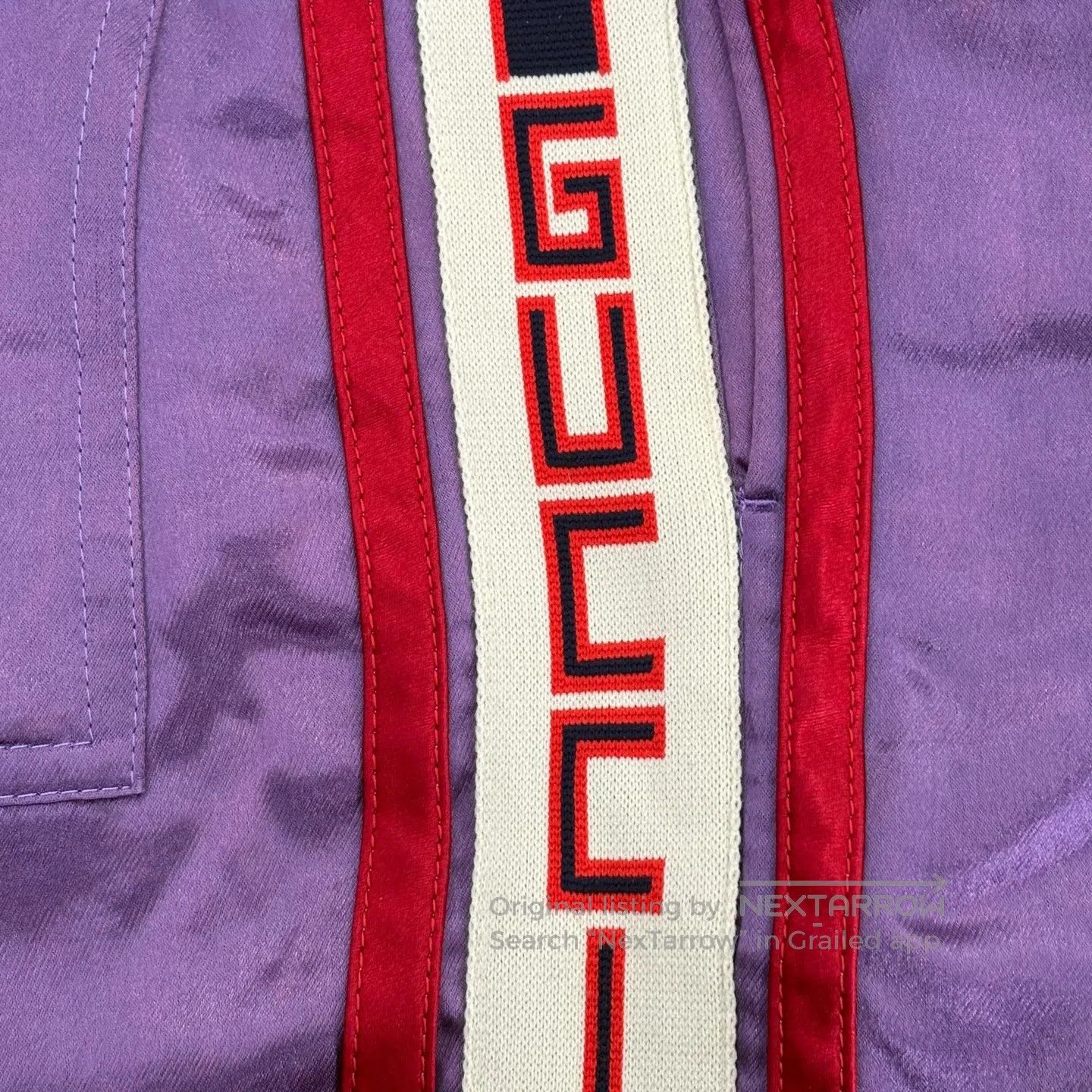 Gucci Guicci Silk-lined side label LOGO casual shorts Size US 32 / EU 48 - 7 Thumbnail