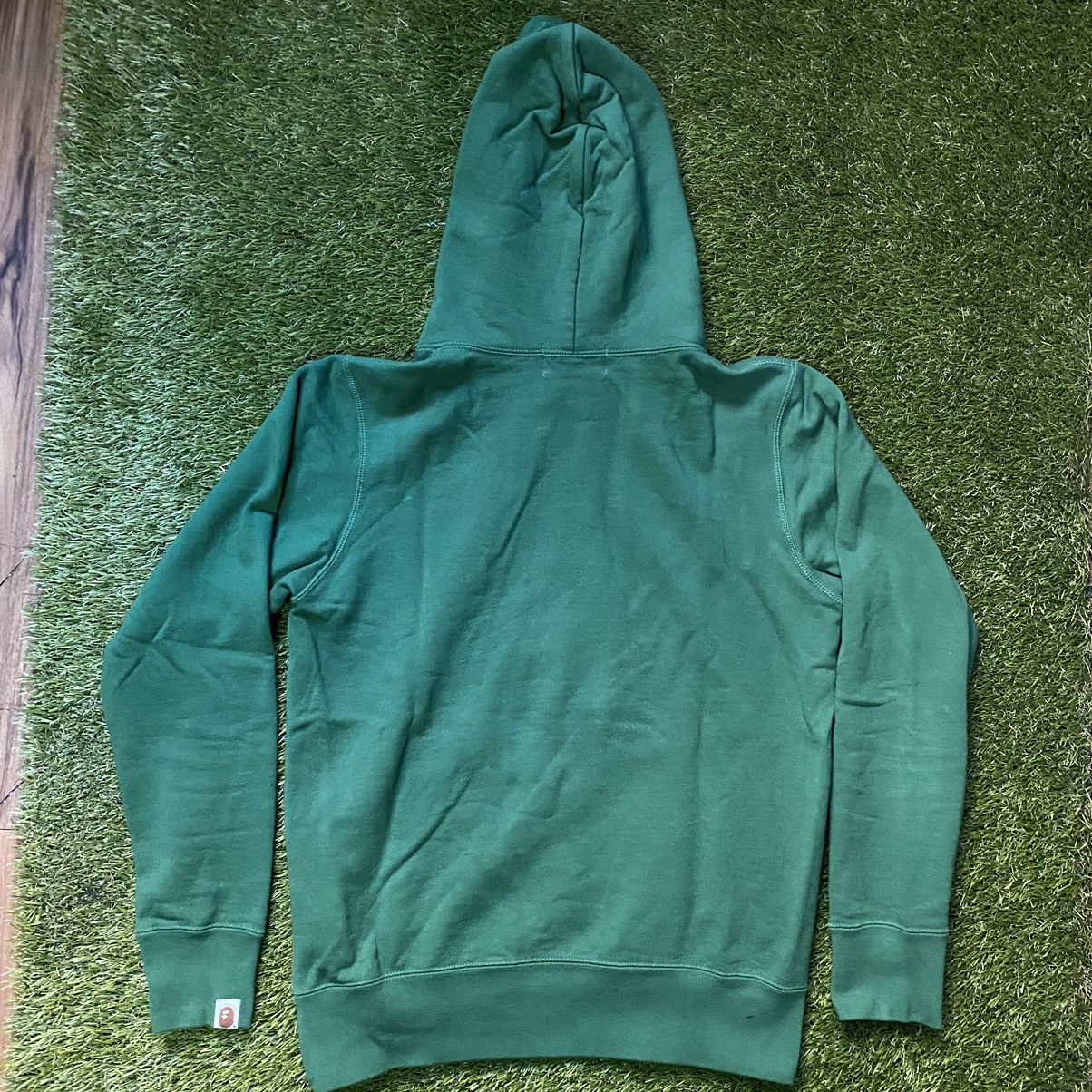 Bape A Bathing Ape College Hoodie Pullover Olivedrab Green Size US S / EU 44-46 / 1 - 2 Thumbnail