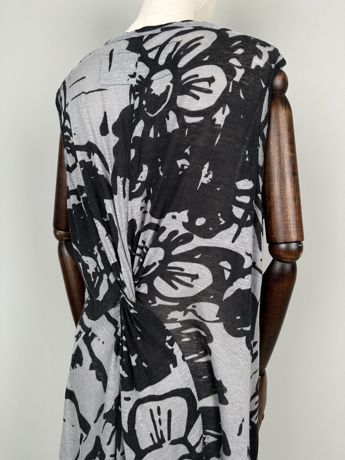 Rundholz Rundholz Black Label Linen Dress Size L / US 10 / IT 46 - 3 Thumbnail