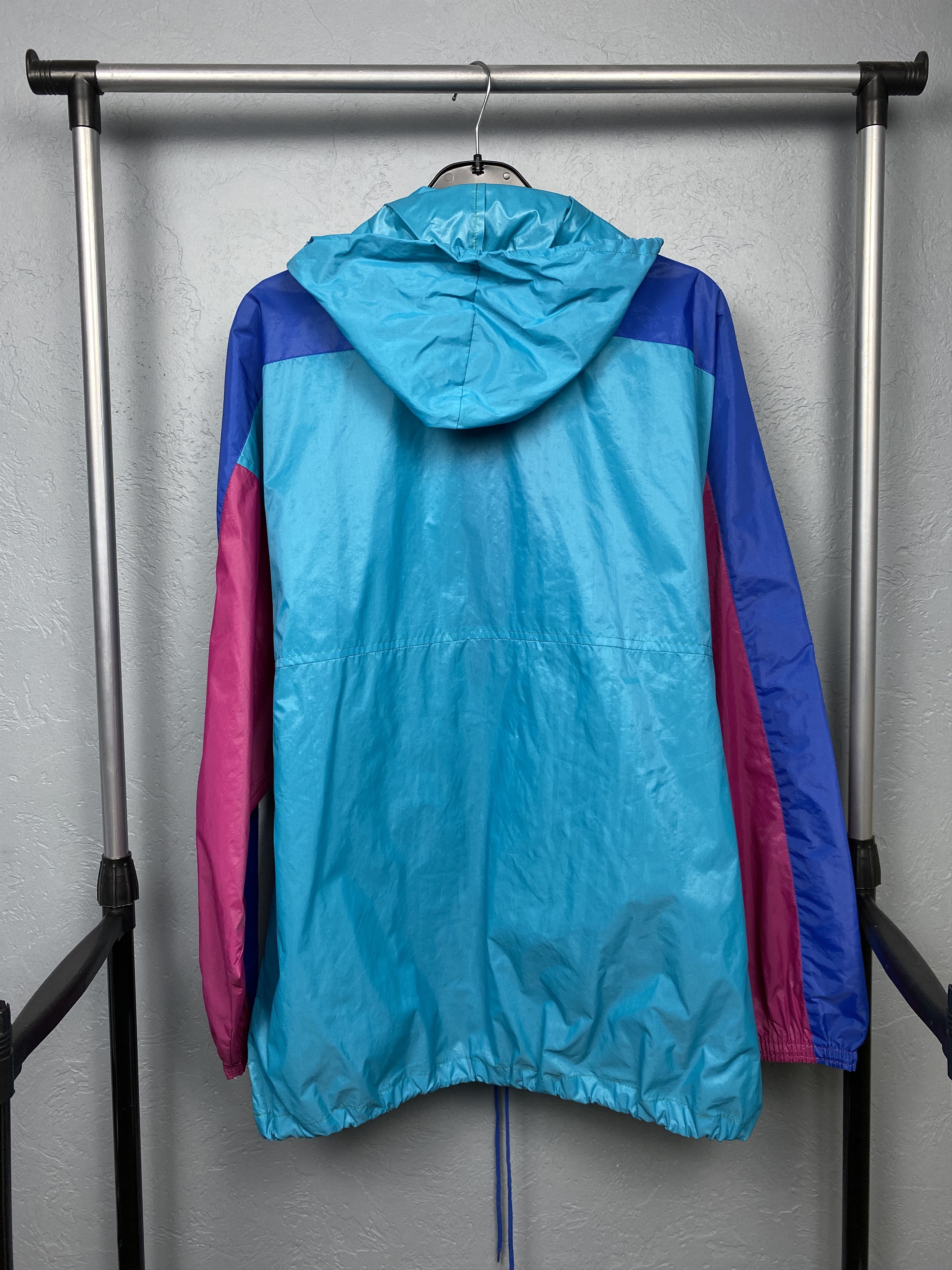 Adidas × Vintage Adidas Vintage Mens Nylon Anorak Jacket Size US L / EU 52-54 / 3 - 8 Thumbnail