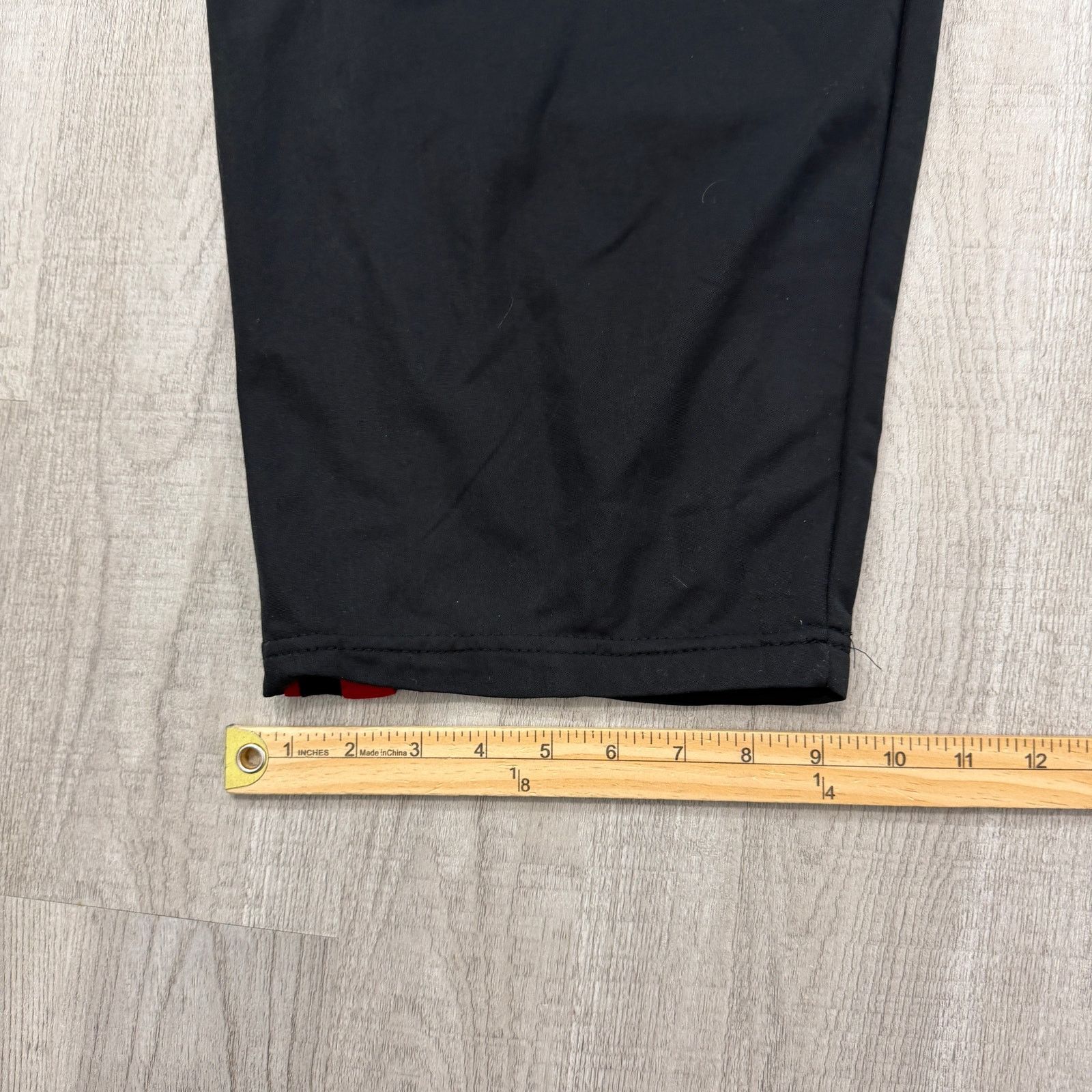 Vintage Vintage Shooter Track Pants Men's 2XL Black Red Sweatpants Size US 32 / EU 48 - 10 Thumbnail