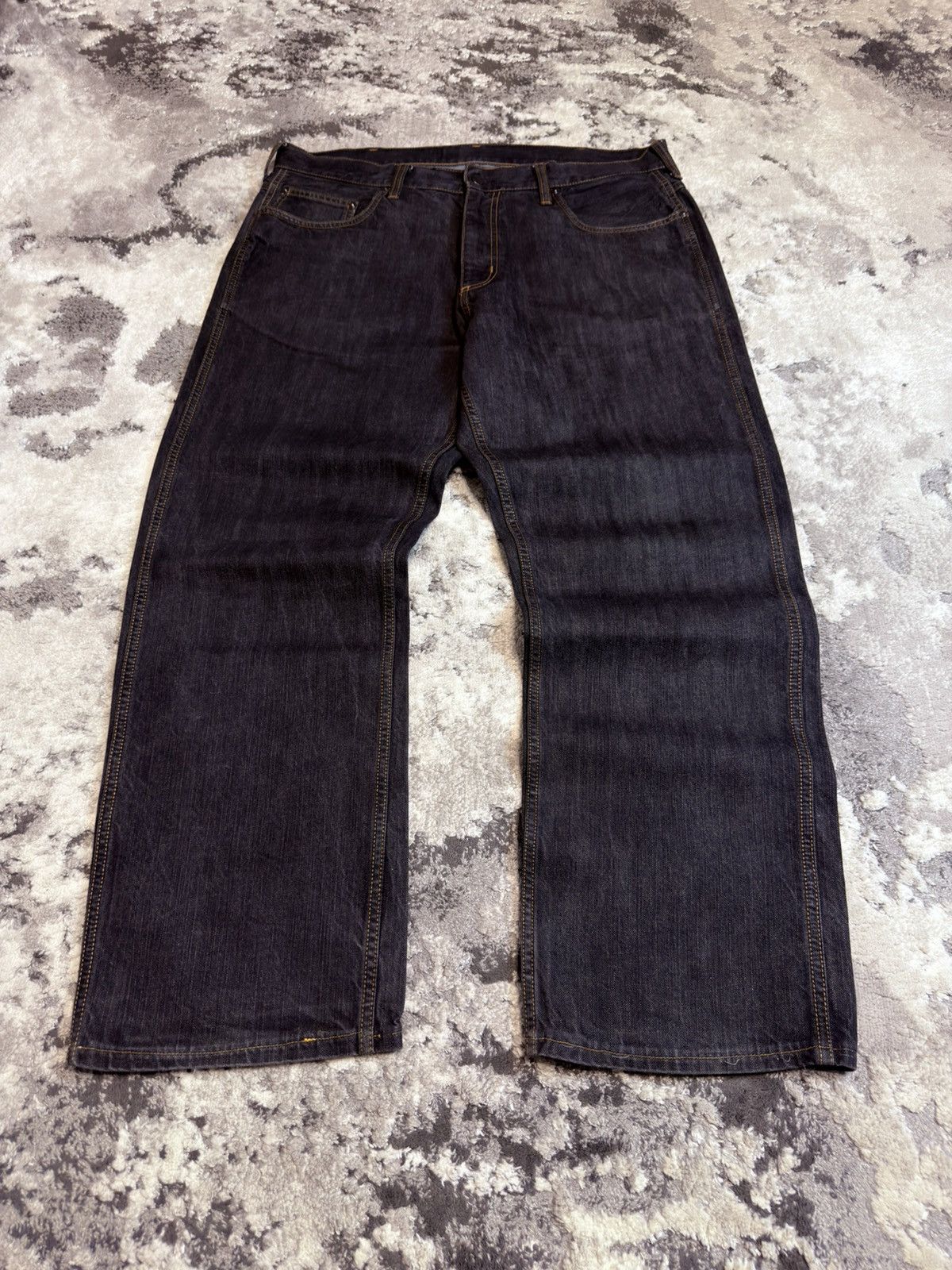 Carhartt Vintage Carhartt Wide Leg Jeans Japanese Hedi 424 CDG RRL Size US 34 / EU 50 - 8 Thumbnail