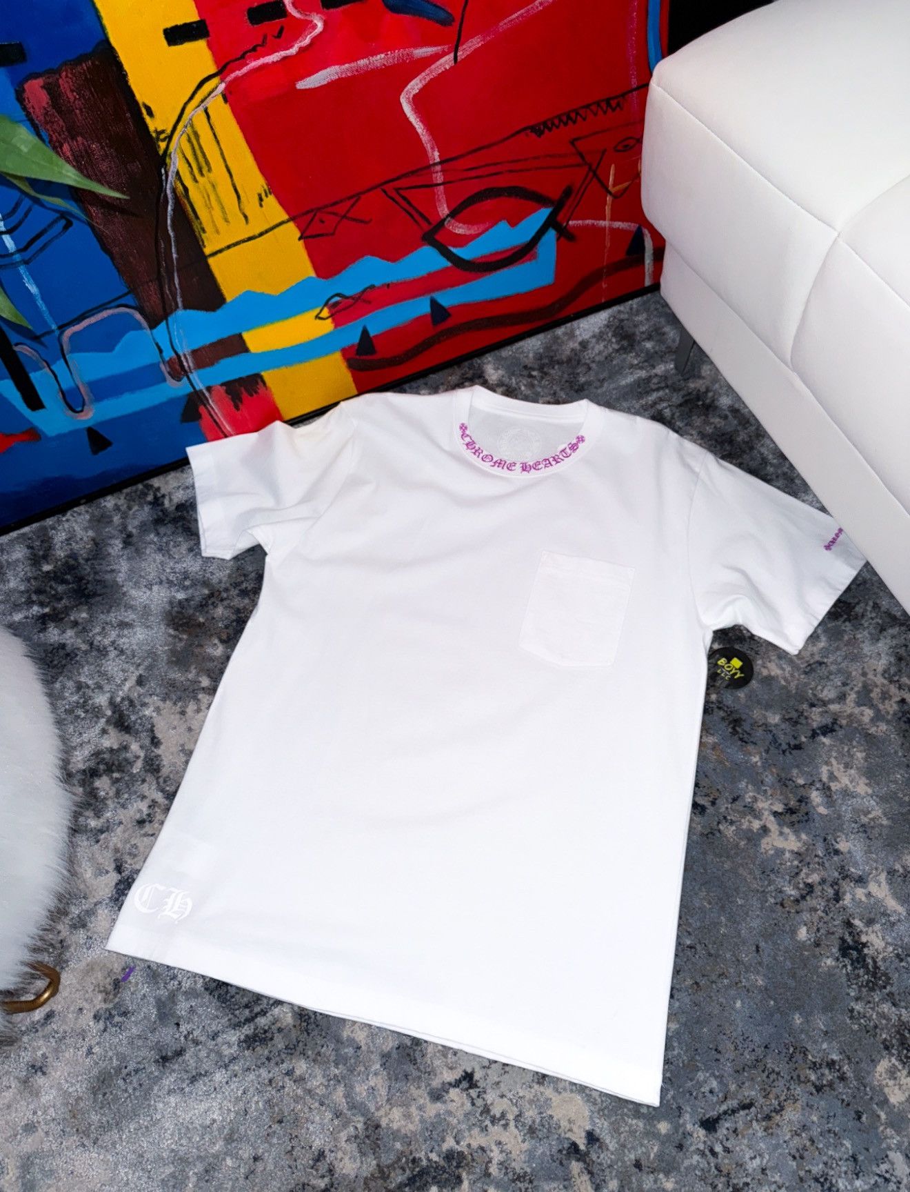 Chrome Hearts Chrome hearts logo t shirt Size US L / EU 52-54 / 3 - 1 Thumbnail