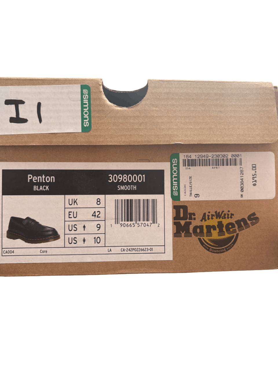 Dr. Martens Dr. Martens Peton black Size US 10 / EU 43 - 7 Thumbnail