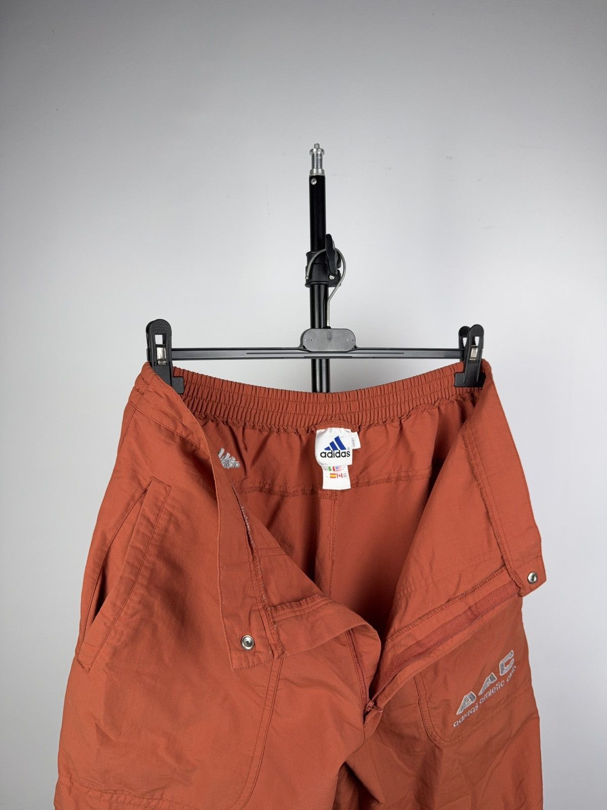 Adidas Vintage Adidas AAC Rust Parachute Pants 2001 Wide Nylon Fit Size US 34 / EU 50 - 16 Thumbnail