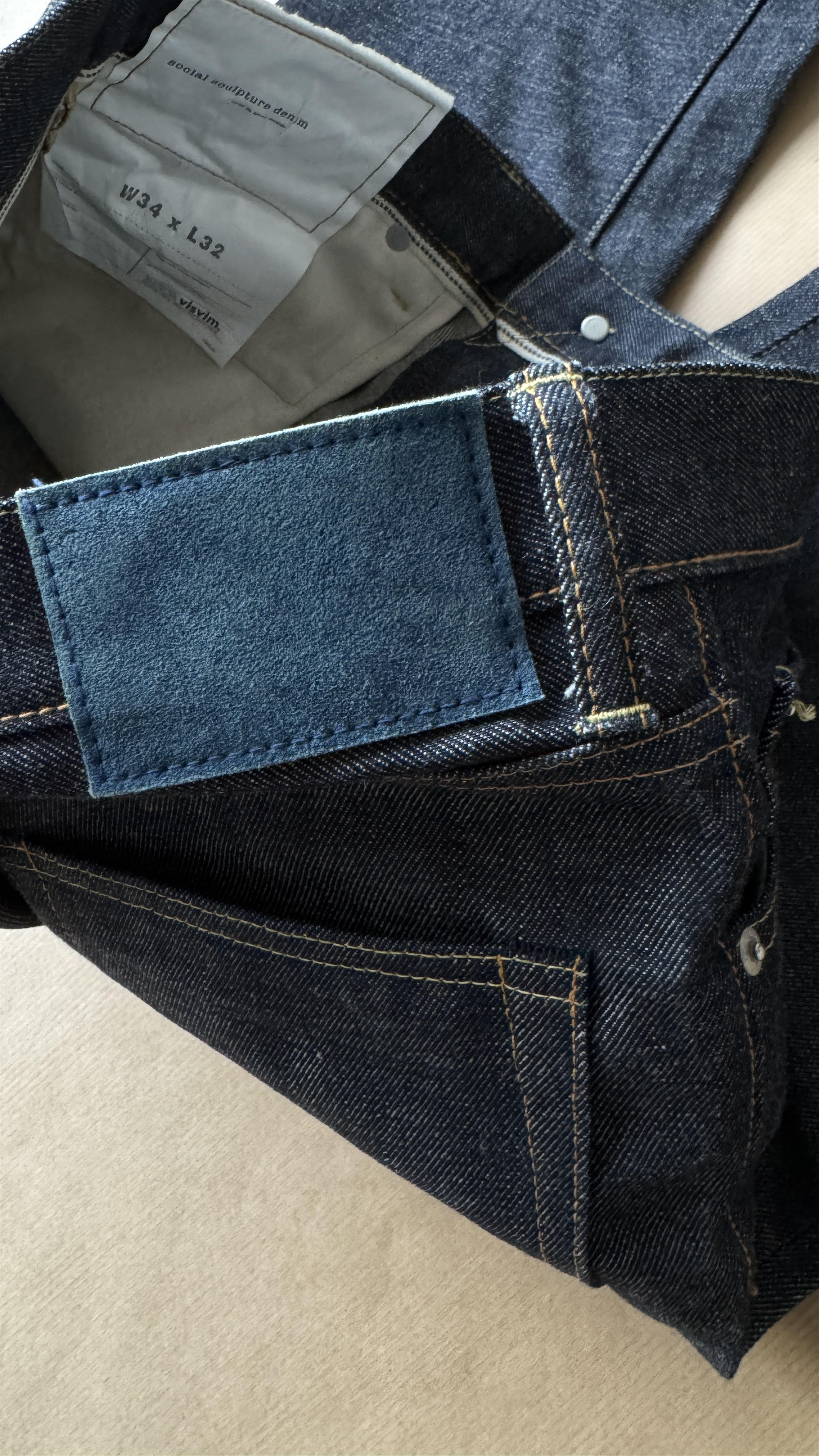 Visvim aa . W34 L32 . 04R . SOCIAL SCULPTURE . 0113205005004 | Grailed
