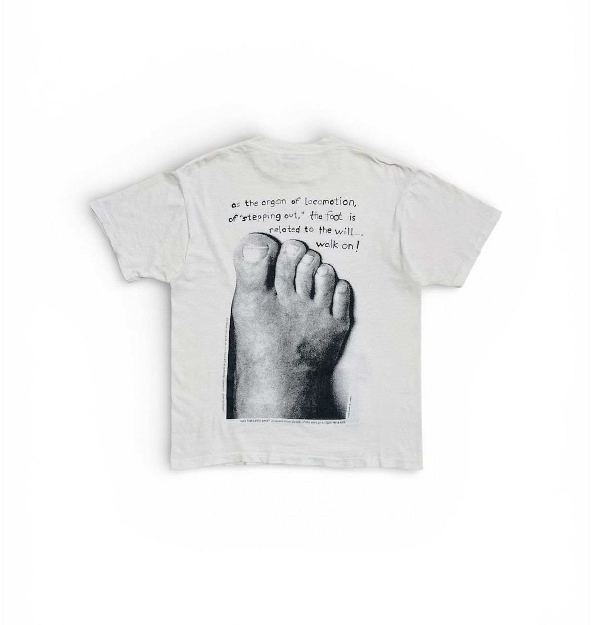 Vintage 1993 Art for Life's Sake “The 9 Tees” Fotofolio T-Shirt Size US M / EU 48-50 / 2 - 2 Thumbnail