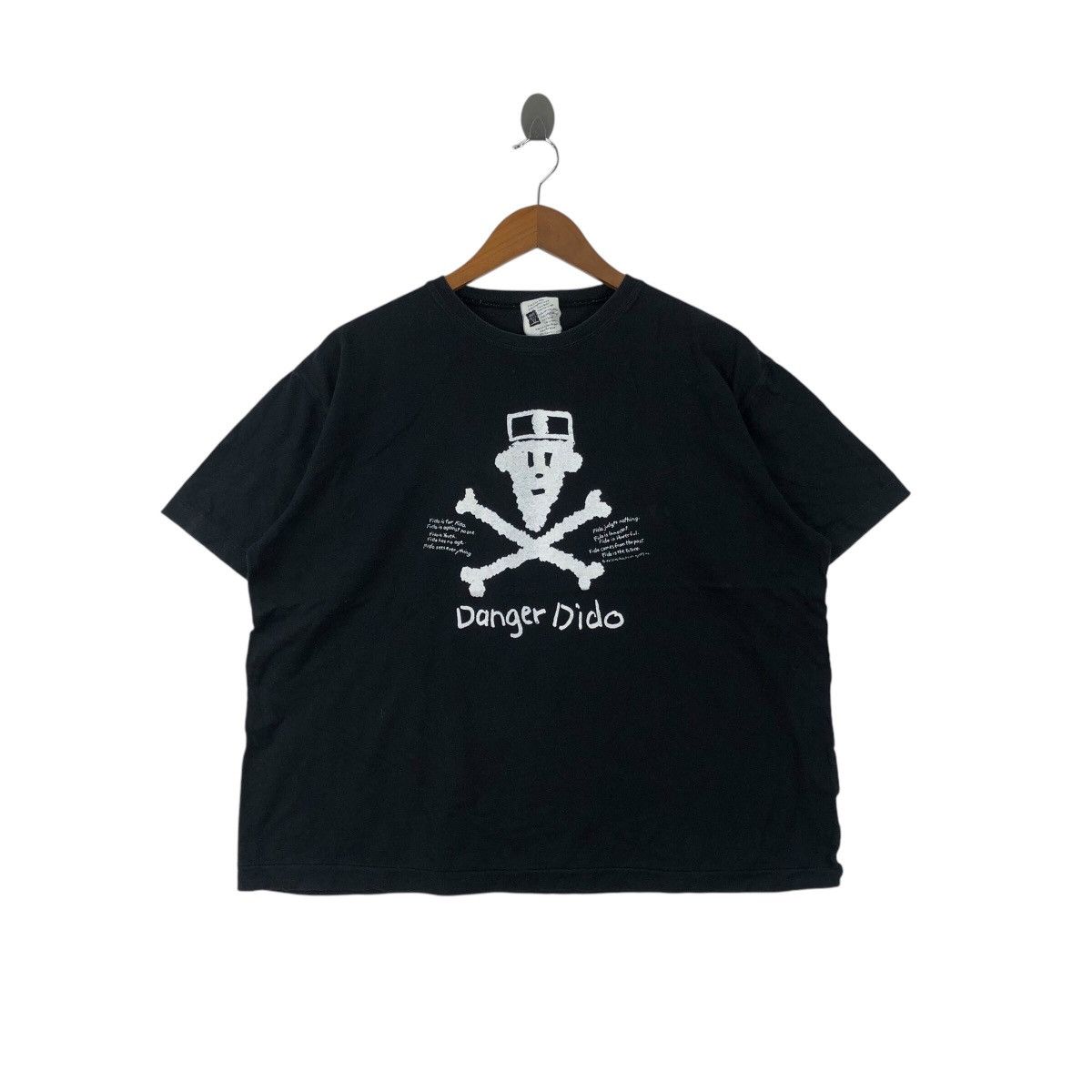 Vintage Vintage Cartoon Character DANGER DIDO FIDO Dido T-shirt Size US XL / EU 56 / 4 - 1 Thumbnail