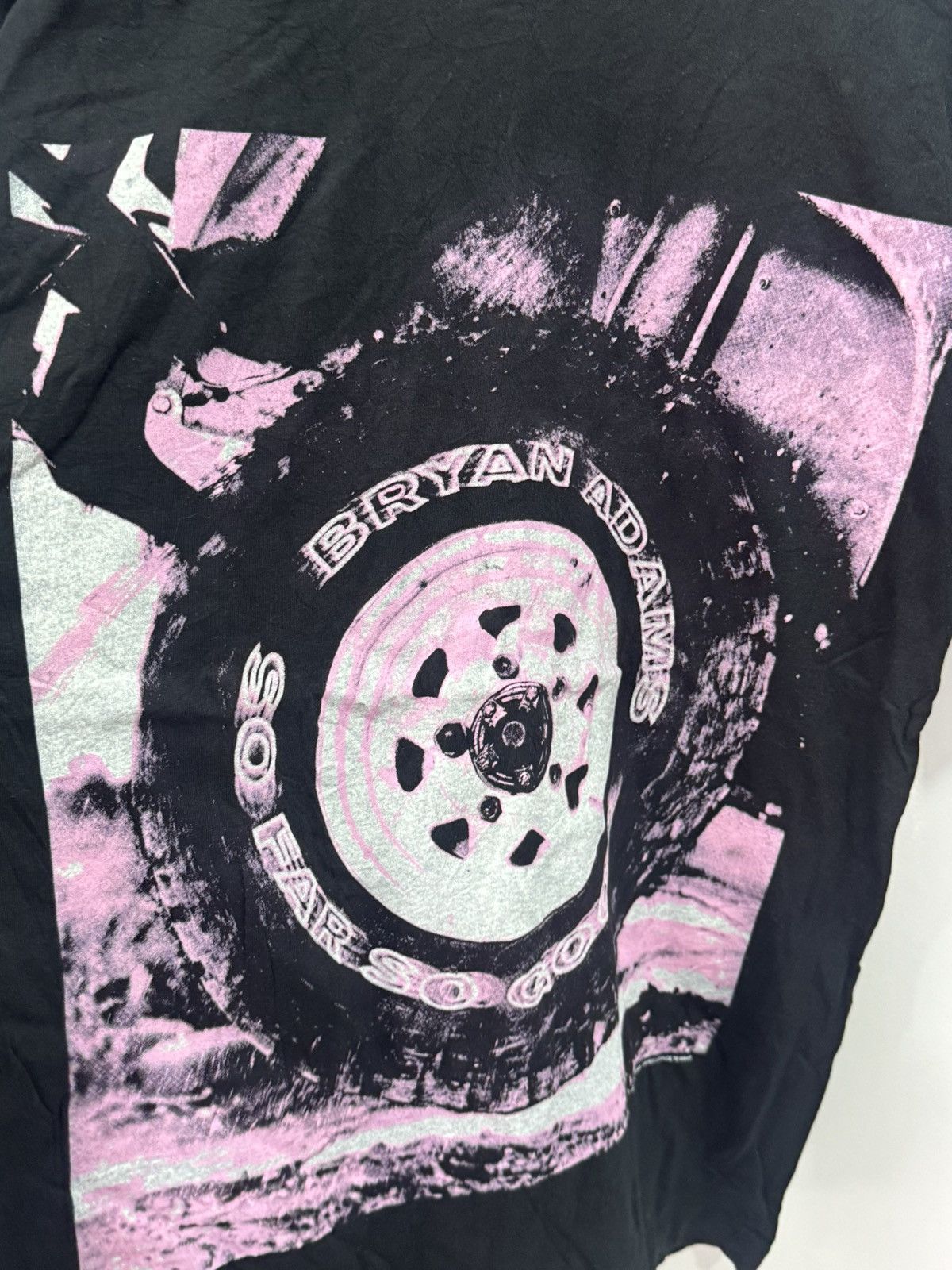 Band Tees vintage 19914 BrYAN ADAM tee- single stitch made in us Size US L / EU 52-54 / 3 - 2 Thumbnail
