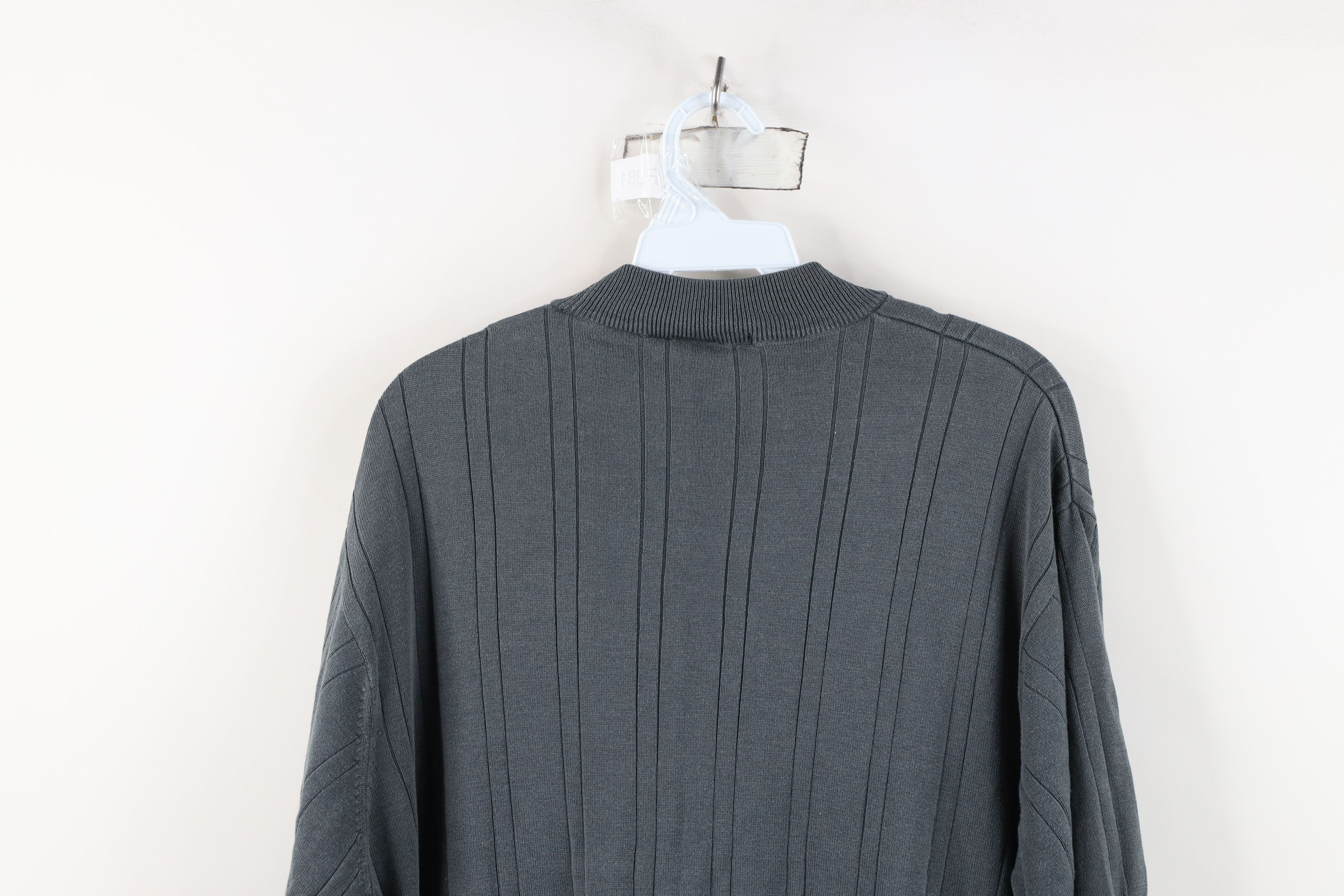 Vintage Vintage 90s Streetwear Silk Blend Knit Short Sleeve Sweater Size US XL / EU 56 / 4 - 12 Thumbnail