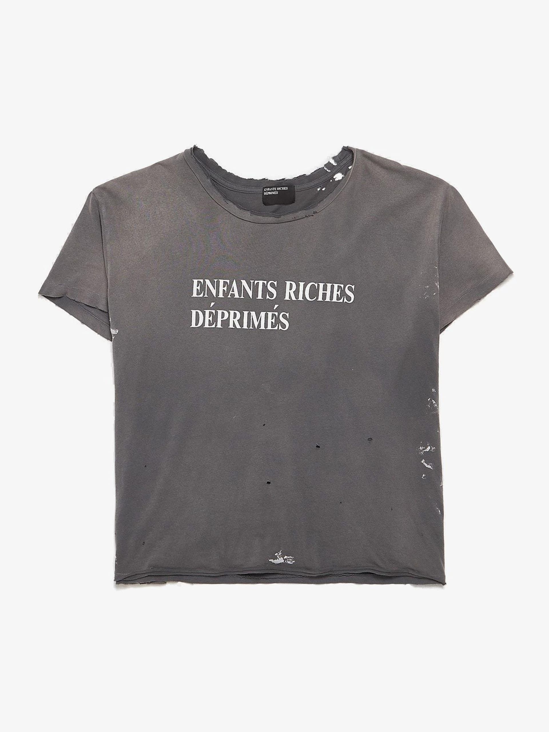 Enfants Riches Déprimés グレー Classic ロゴ CLASSIC LOGO HOODIE — Enfants Richés Deprimes
