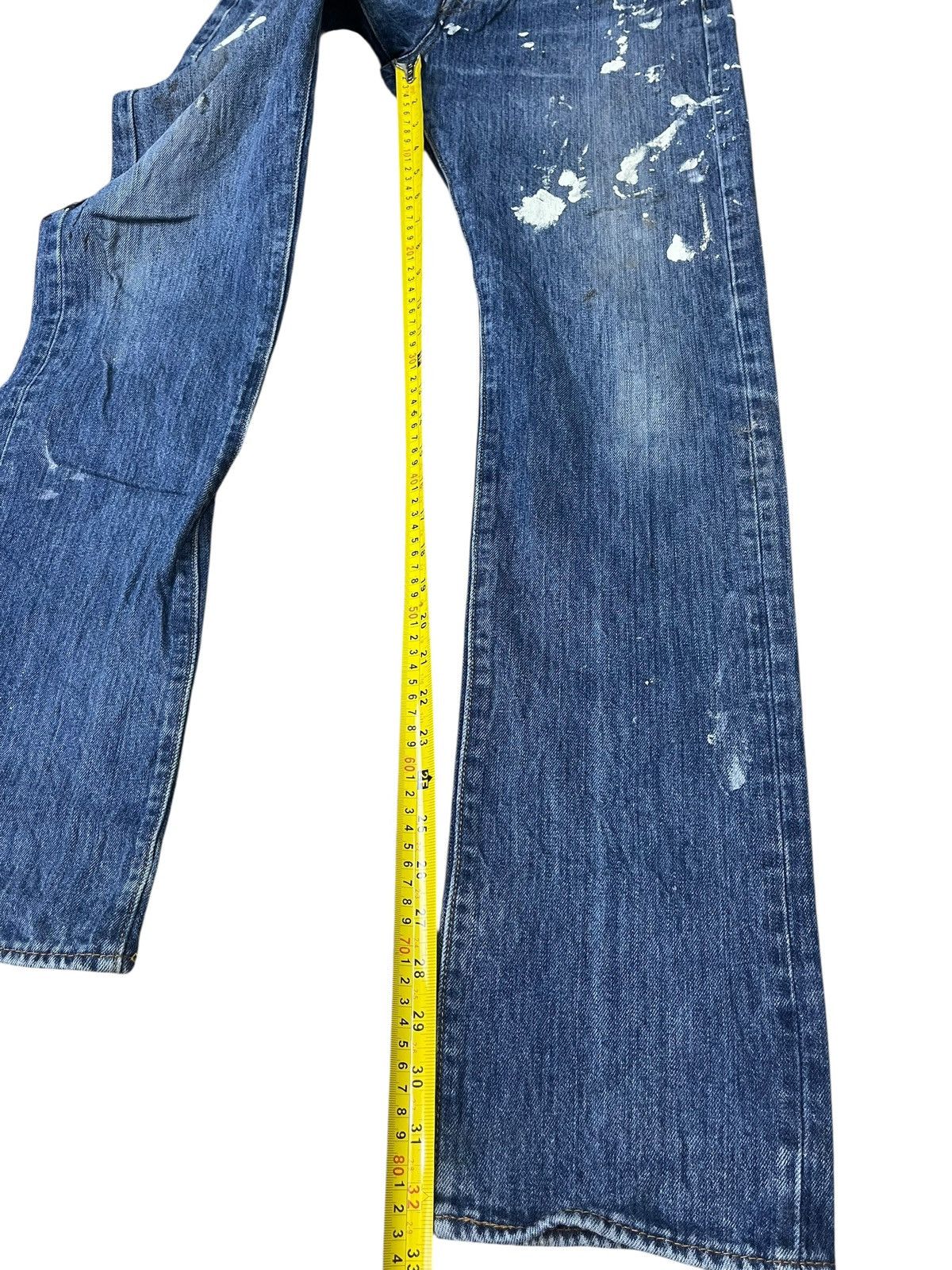 Levi's Vintage Levi’s 501 Jeans Workwear Paint Water Less Size US 30 / EU 46 - 10 Thumbnail