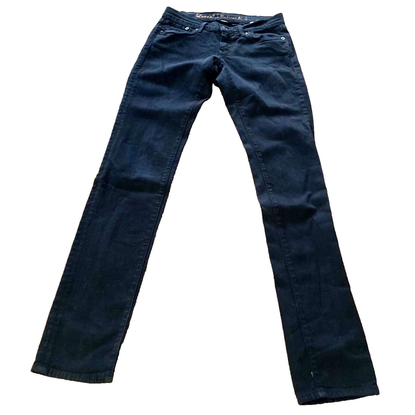 Levi's Levis Capital E Women's "Skimmer" Low Skinny Black W 25 Size 25" / US 0 / IT 36 - 1 Thumbnail