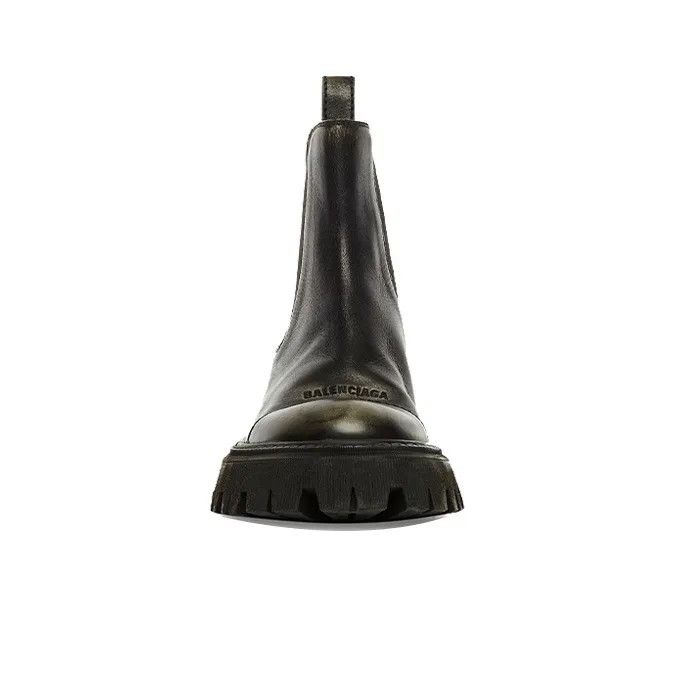 Balenciaga o1la1rc1a1024 Tractor Chelsea Boots in Black Size US 12 / IT 42 - 5 Thumbnail