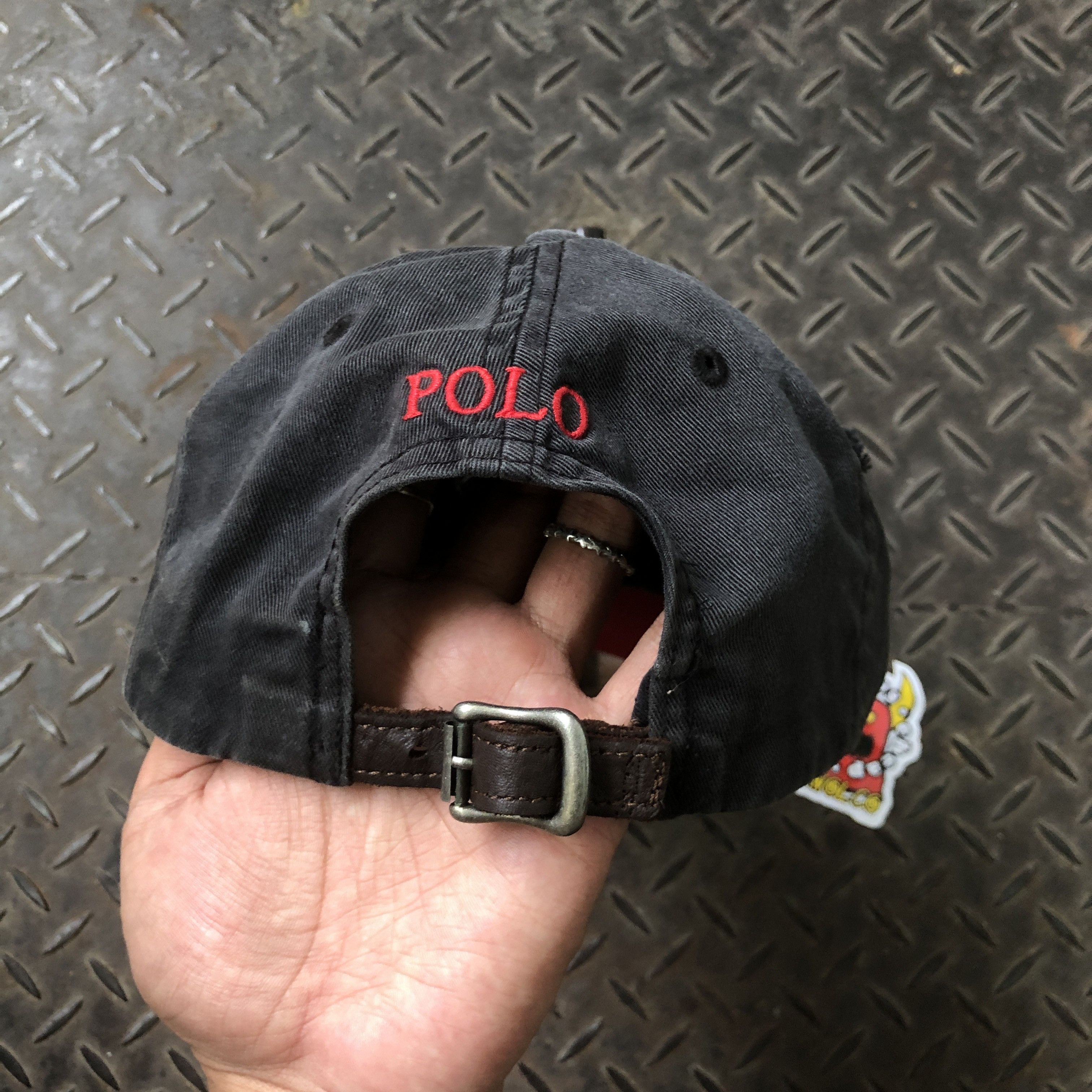 Polo Ralph Lauren Vintage Polo Ralph Lauren Distressed Sunfaded Hat Size ONE SIZE - 5 Thumbnail